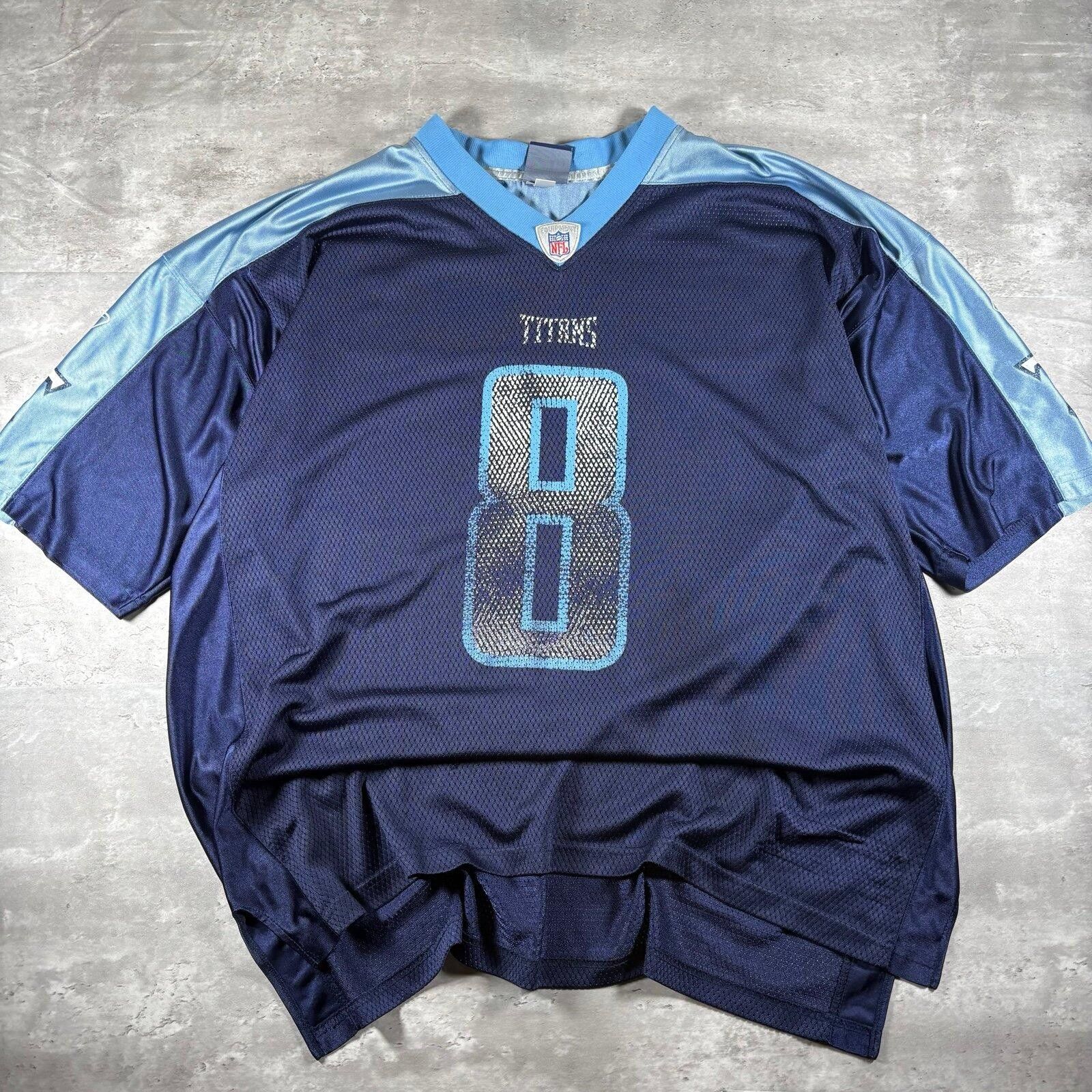 Reebok Vintage Tennessee Titans #8 Jersey Size US XL / EU 56 / 4 - 7 Thumbnail