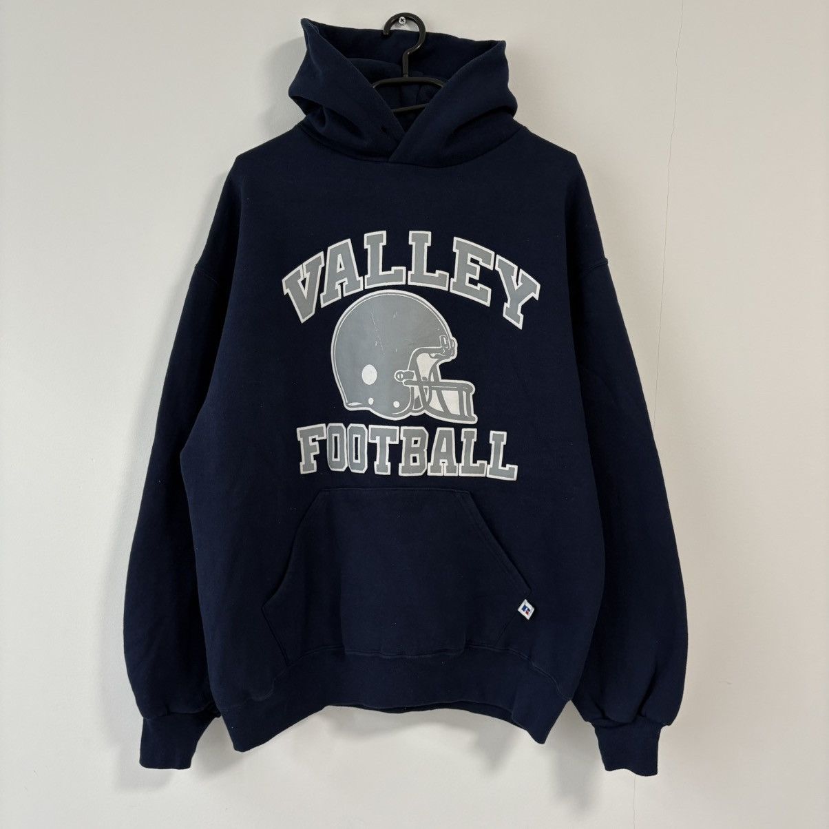 Russell Athletic Vintage Russel Athletic Mens boxy fit hoodie y2k baggy Size US L / EU 52-54 / 3 - 1 Thumbnail