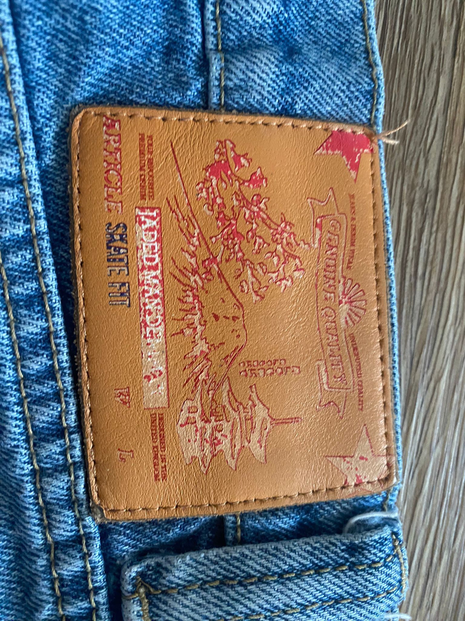 Jaded London Cotton Denim Carpenter Jeans – Blue Size US 30 / EU 46 - 7 Thumbnail