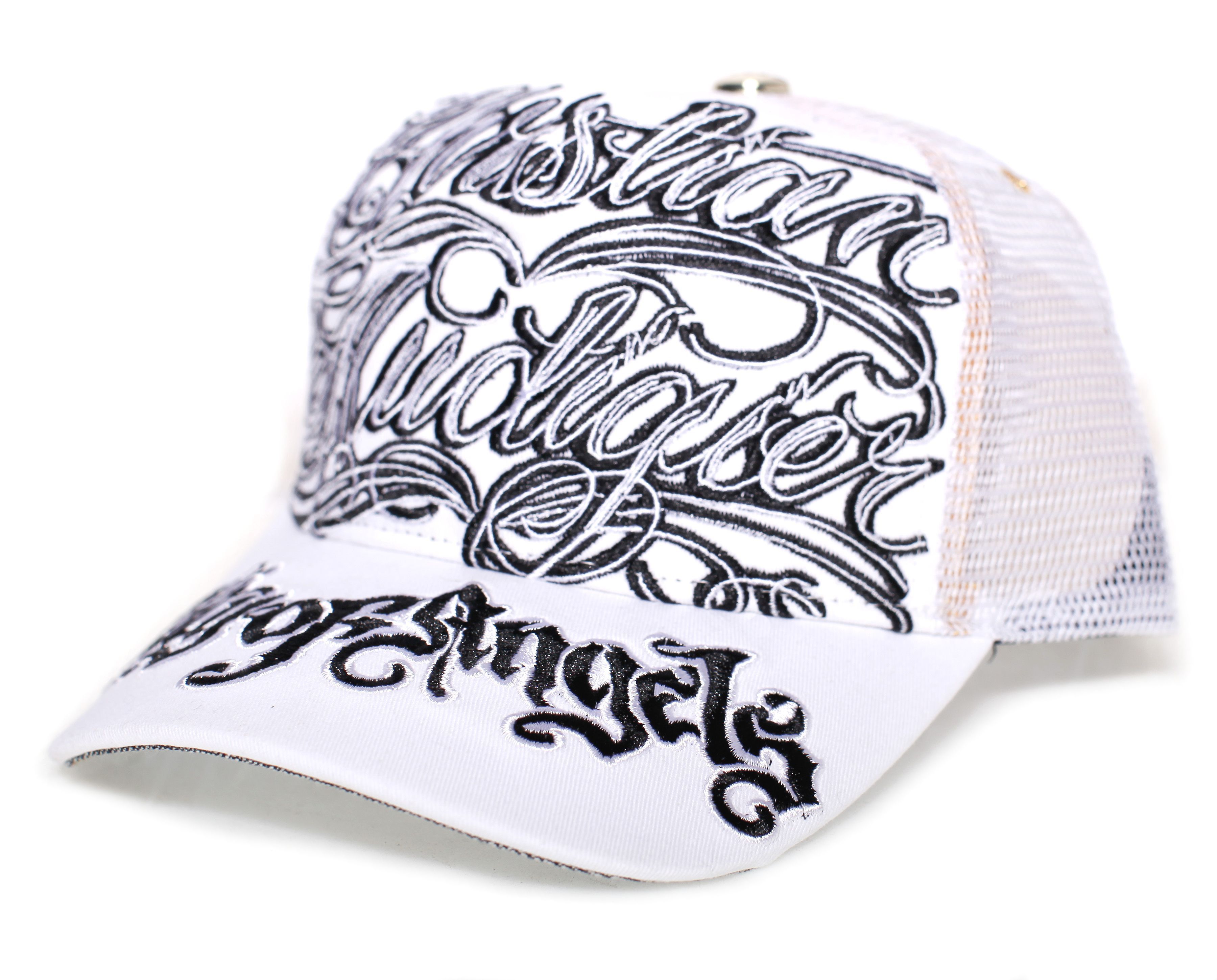 Other Christian Audigier Vintage/Authentic hats Unisex COA White Size ONE SIZE - 1 Thumbnail