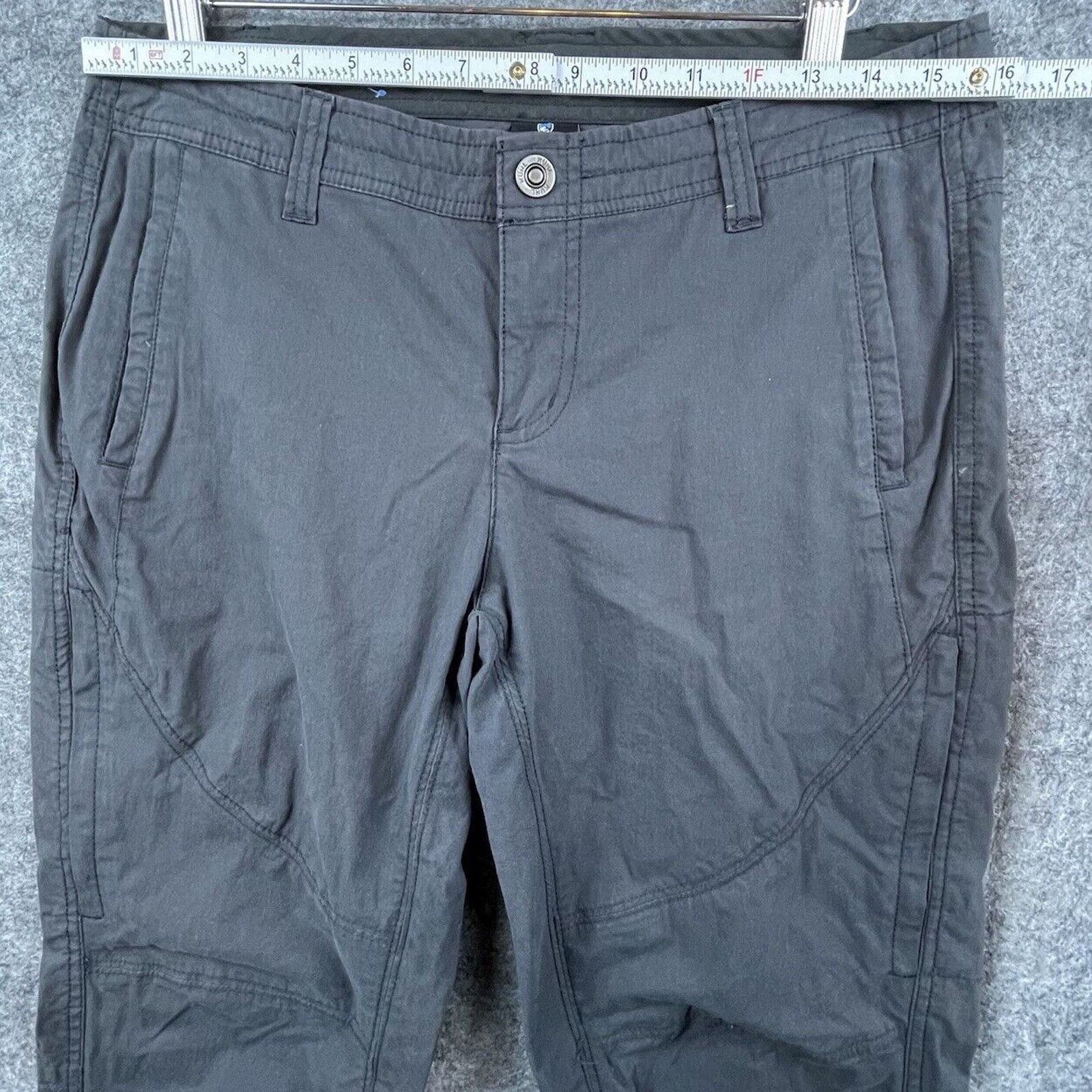 Kuhl Kuhl Pants Womens 10 Short Grey Technical Hiking Outdoors Size 32" / US 10 / IT 46 - 5 Thumbnail