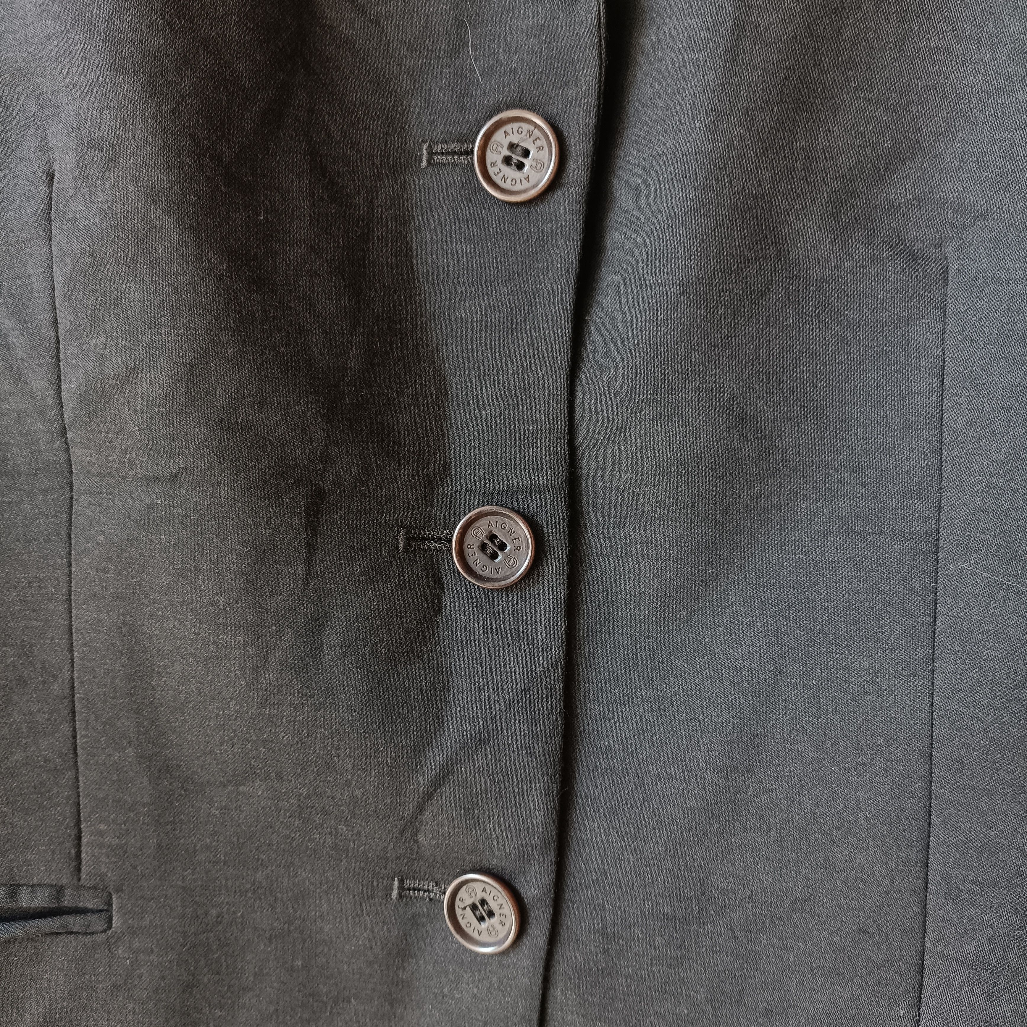 Aigner Aigner wool blazer black Size M / US 6-8 / IT 42-44 - 4 Thumbnail
