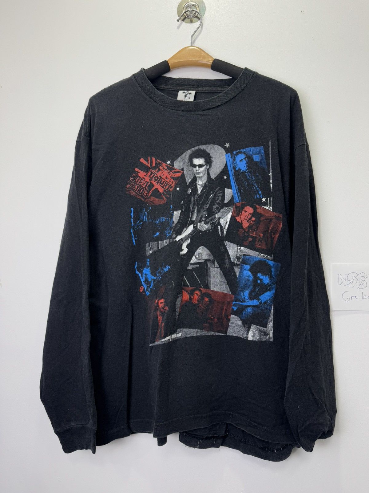 Band Tees × Vintage Vintage Sex Pistols 90s 00s Punk Band Longsleeve T-shirt Size US L / EU 52-54 / 3 - 1 Thumbnail