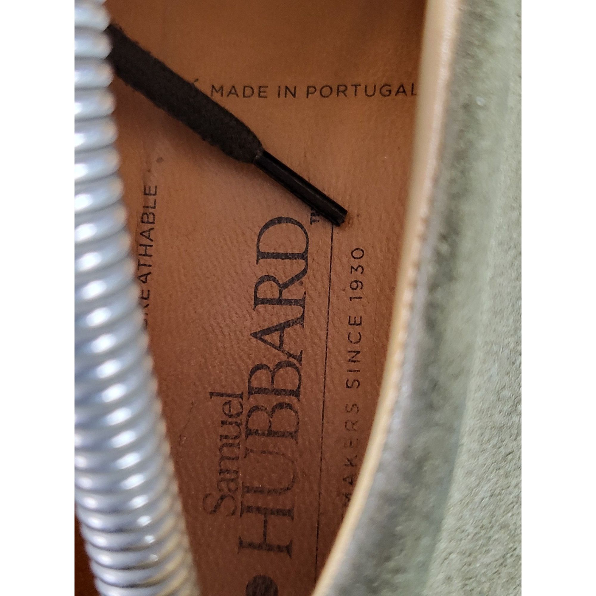 Samuel Hubbard Samuel Hubbard The Bucks Plain Toe Derby Men Sz 12 Green Nub Size US 12 / EU 45 - 7 Thumbnail