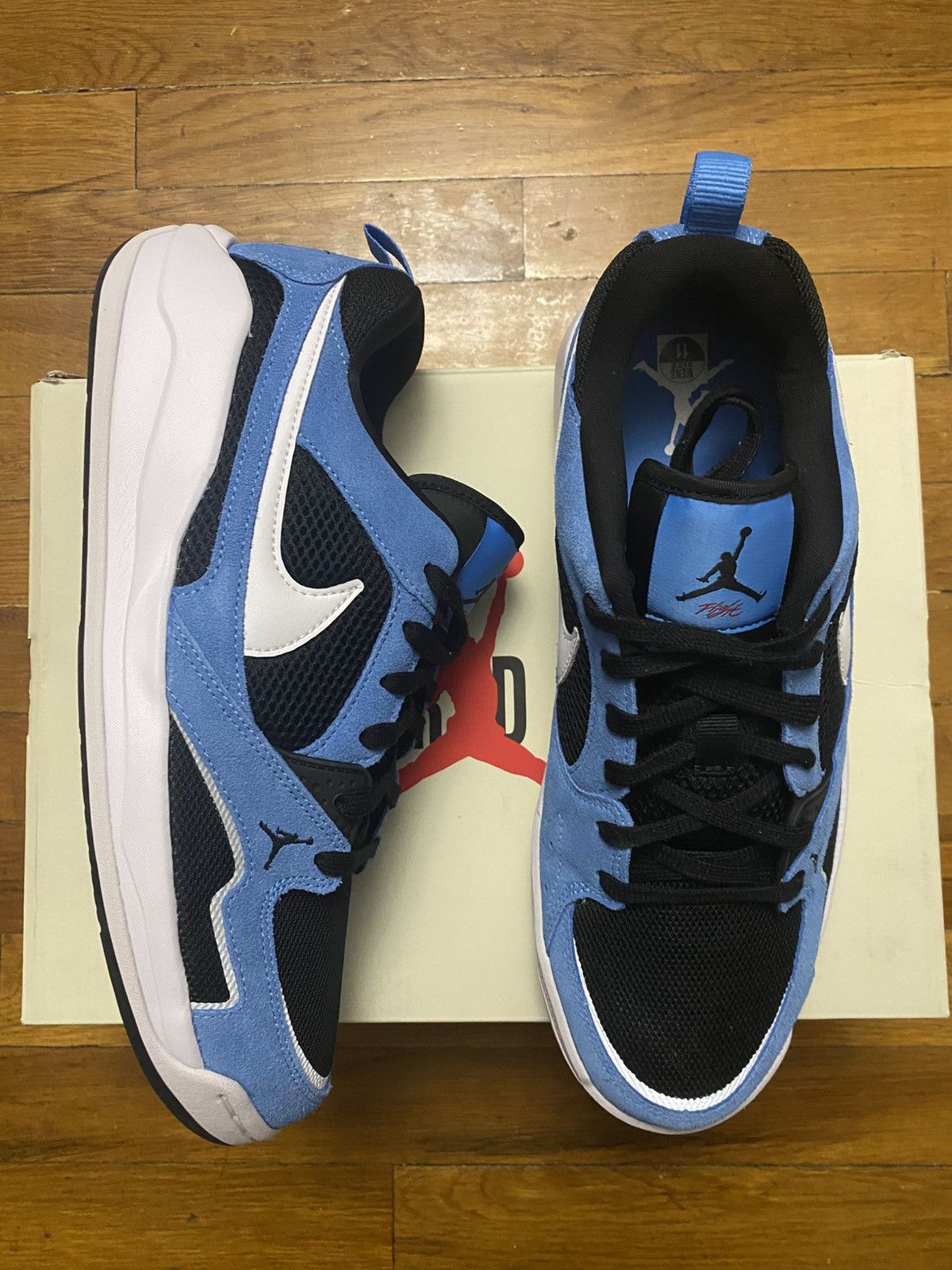 Size 11 - Jordan CMFT ERA Black University Blue Men’s