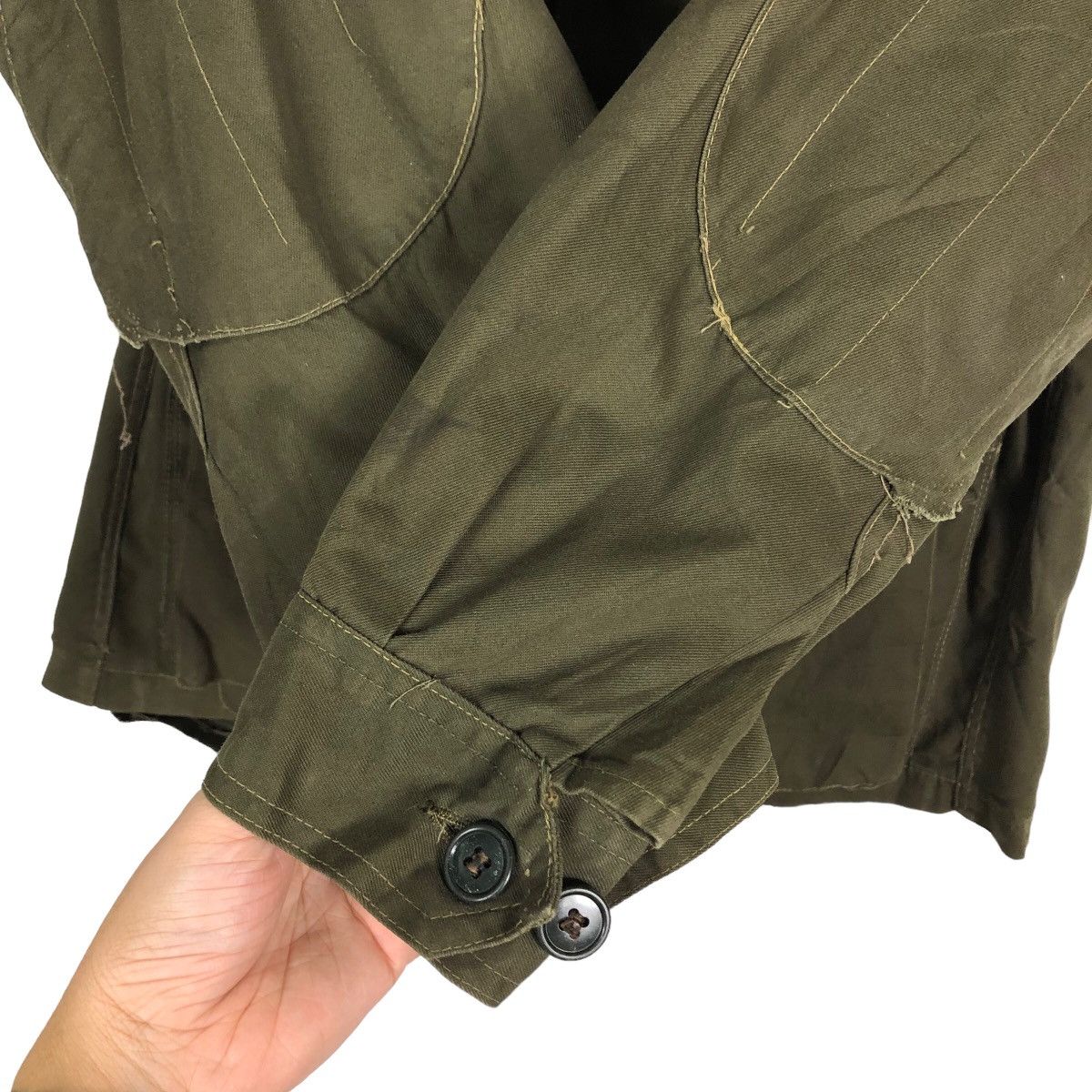 Vintage 🔥Vintage Cargo Pocket Inspector Jacket Military Multi Size US M / EU 48-50 / 2 - 12 Thumbnail