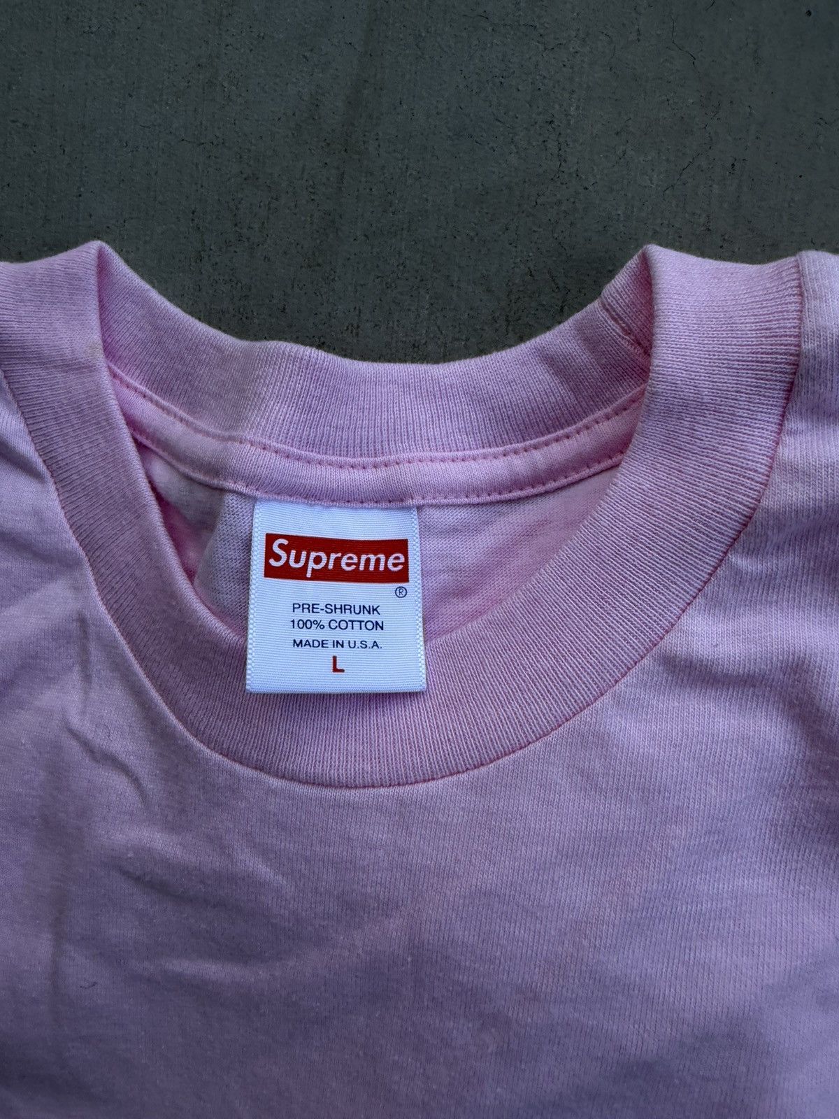Supreme Supreme Crash Tee FW 21 Pink New Size Large Size US L / EU 52-54 / 3 - 3 Thumbnail