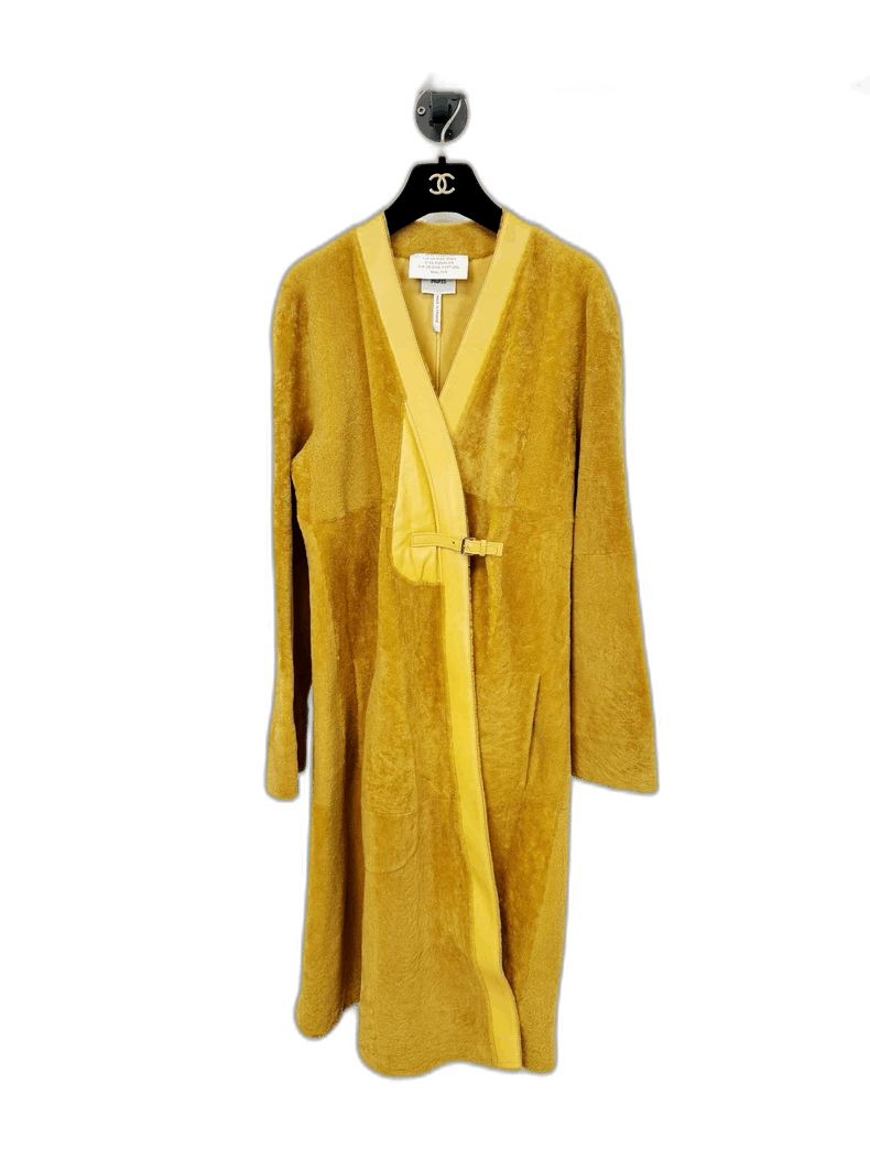 Hermes Shearling Coat Brand New Size 34-2506