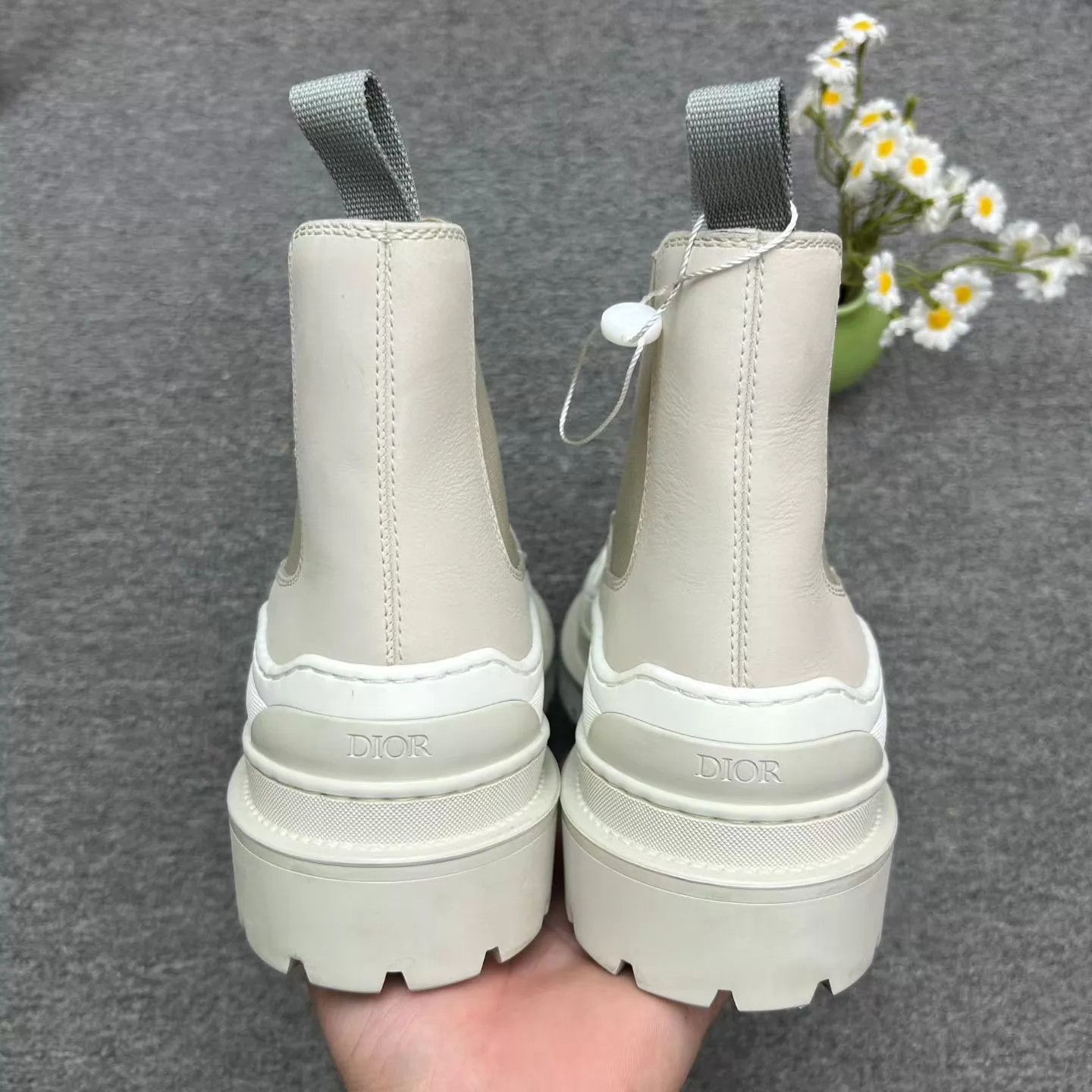 Dior Dior x Sacai Rare Short Boots 40 Like New Size US 9.5 / IT 39.5 - 5 Thumbnail