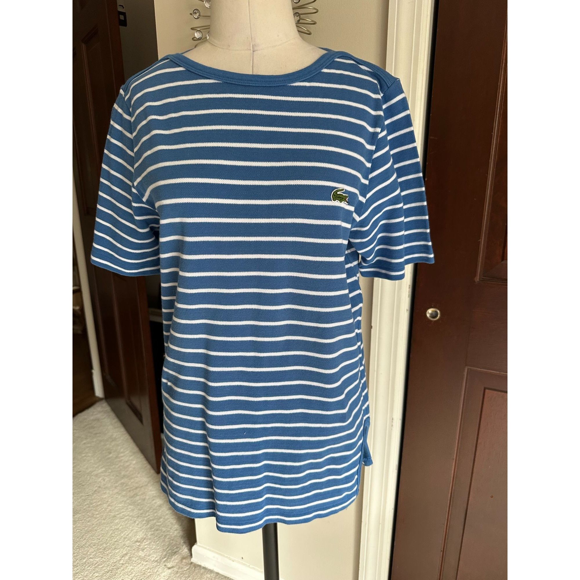 Lacoste Lacoste Women's Short Sleeve Polo Shirt, Blue, Size Small | Grailed, image size:2000x2000