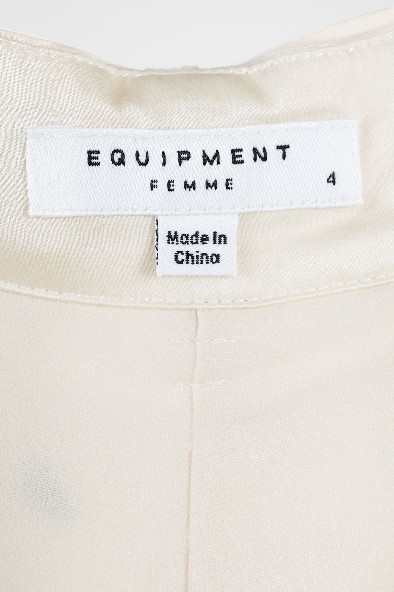Equipment Equipment Evonne Cream Floral Silk Belted Trousers Size 27" / US 4 / IT 40 - 4 Thumbnail