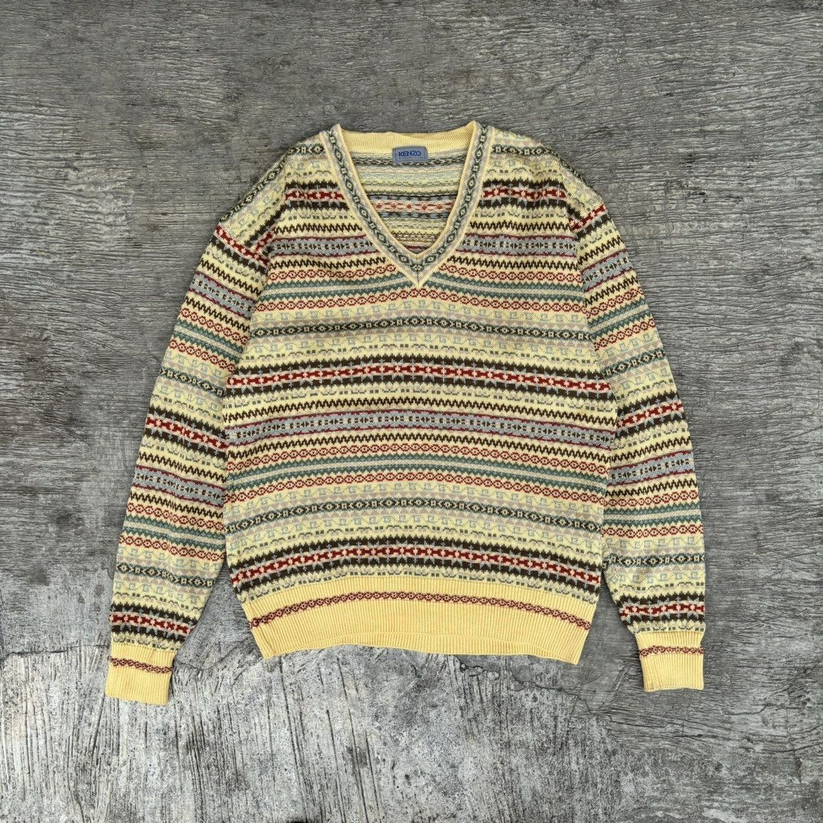 Kenzo Vintage Kenzo knitwear Size US XL / EU 56 / 4 - 1 Thumbnail