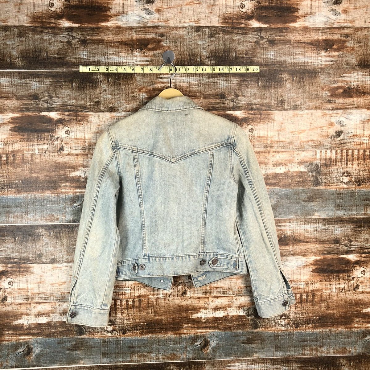 Gap × Vintage Vintage Denim Jacket Gap Blue #970 Size XXS / US 00 / IT 34 - 12 Thumbnail