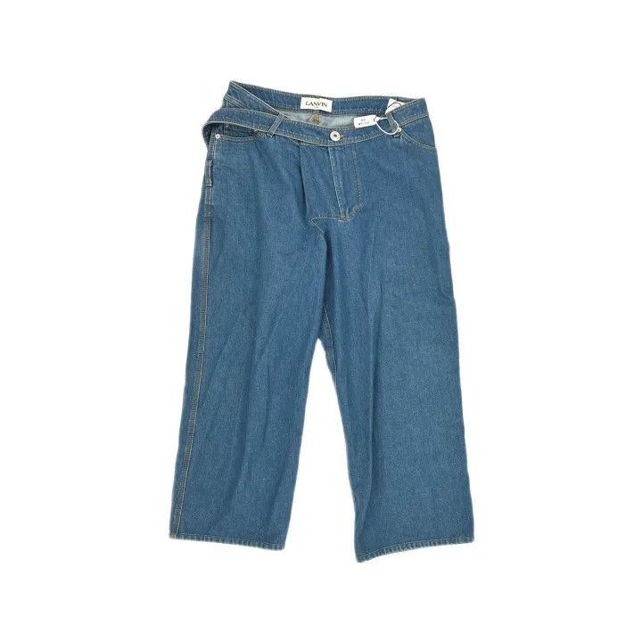 Lanvin Lanvin Casual Adjustable Waist Denim Pants -2508 Size US 38 / EU 54 - 2 Thumbnail