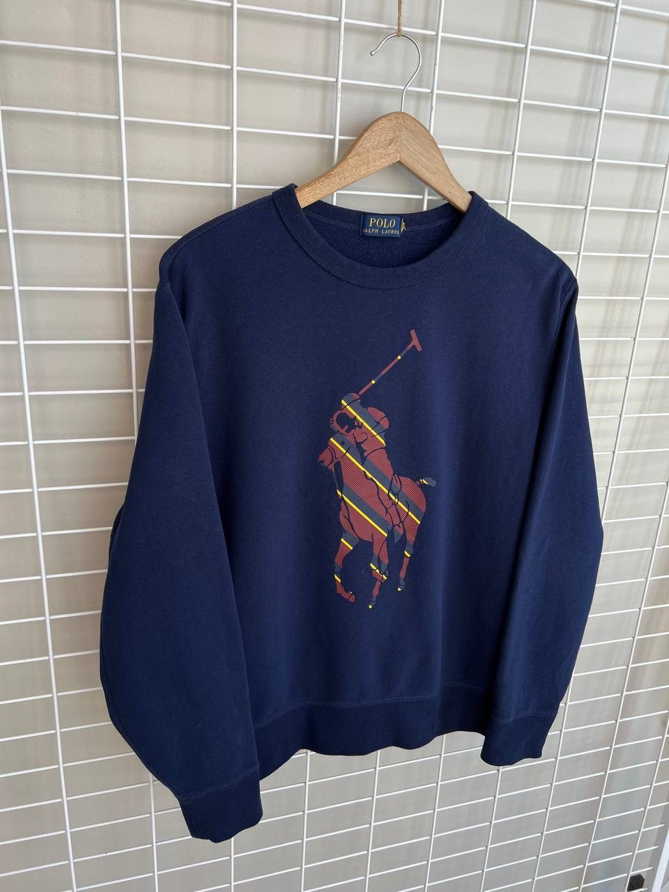 Polo Ralph Lauren Polo Ralph Lauren Big Pony Fleece Sweatshirt Mens Size M Size US M / EU 48-50 / 2 - 5 Thumbnail