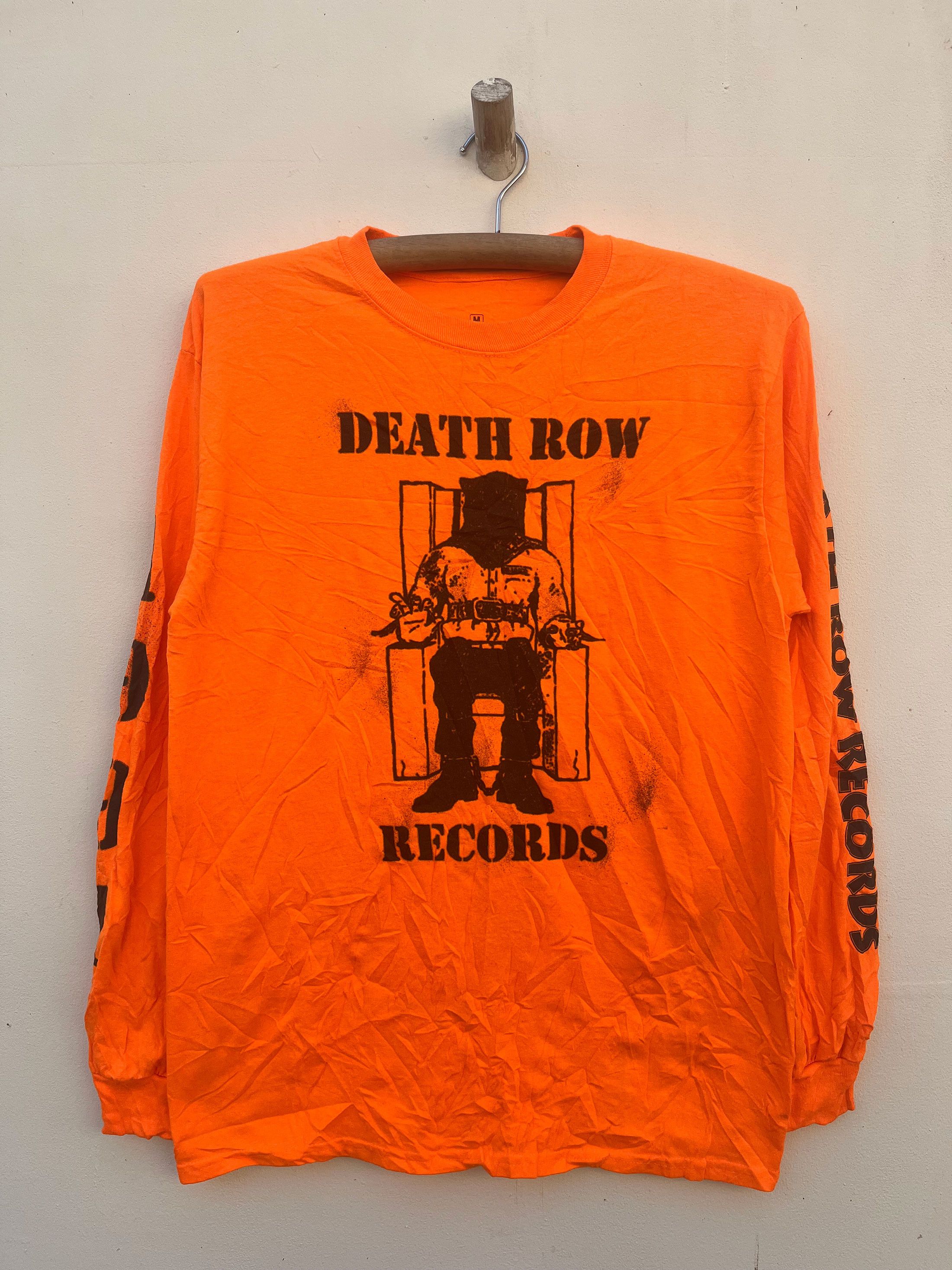 Band Tees Death Row Records 1991 Tear Away Sleeve Size US M / EU 48-50 / 2 - 1 Thumbnail