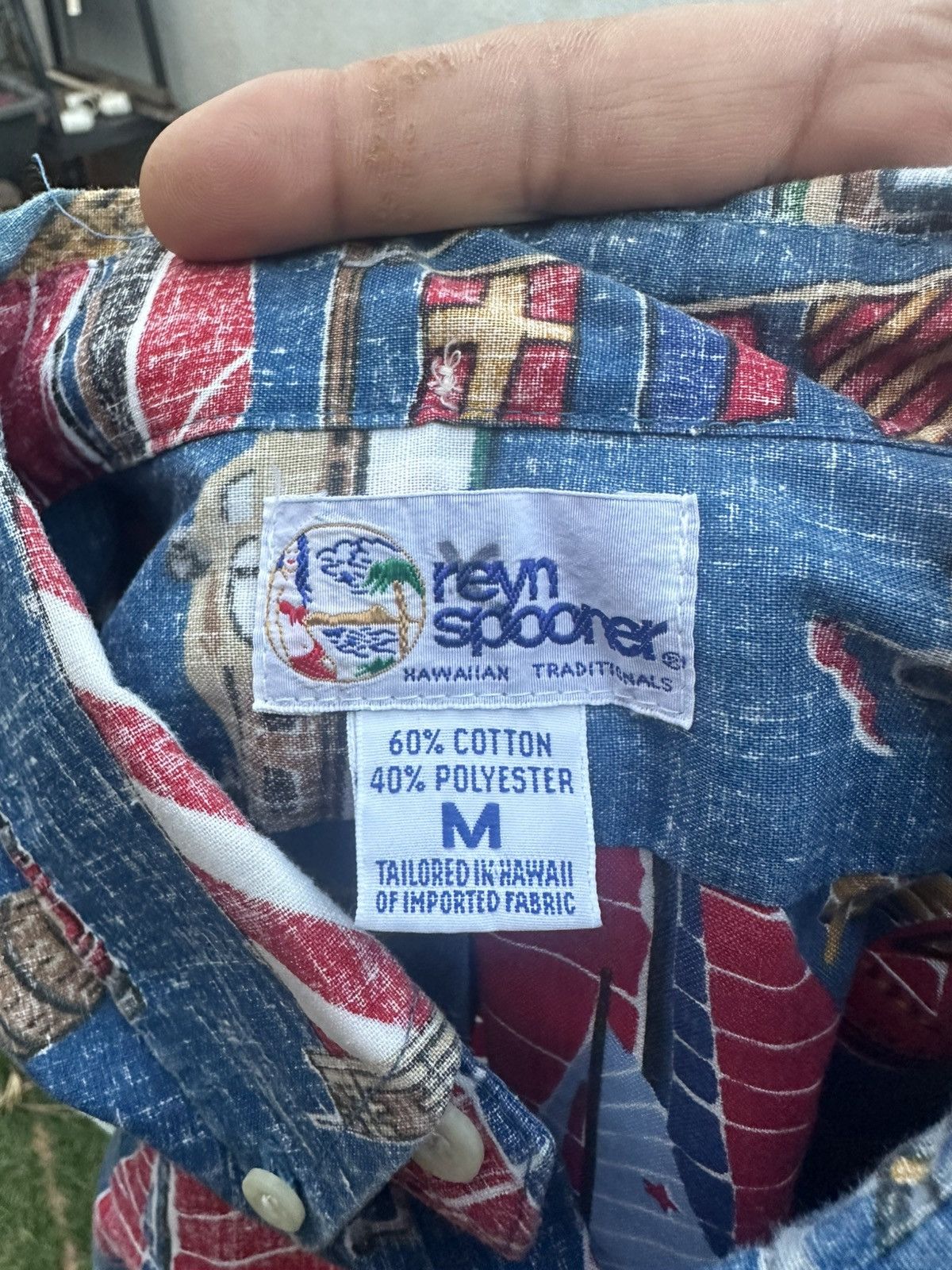 Reyn Spooner Reyn Spooner Classic Multicolored Hawaiian Print Men's M Size US M / EU 48-50 / 2 - 4 Thumbnail