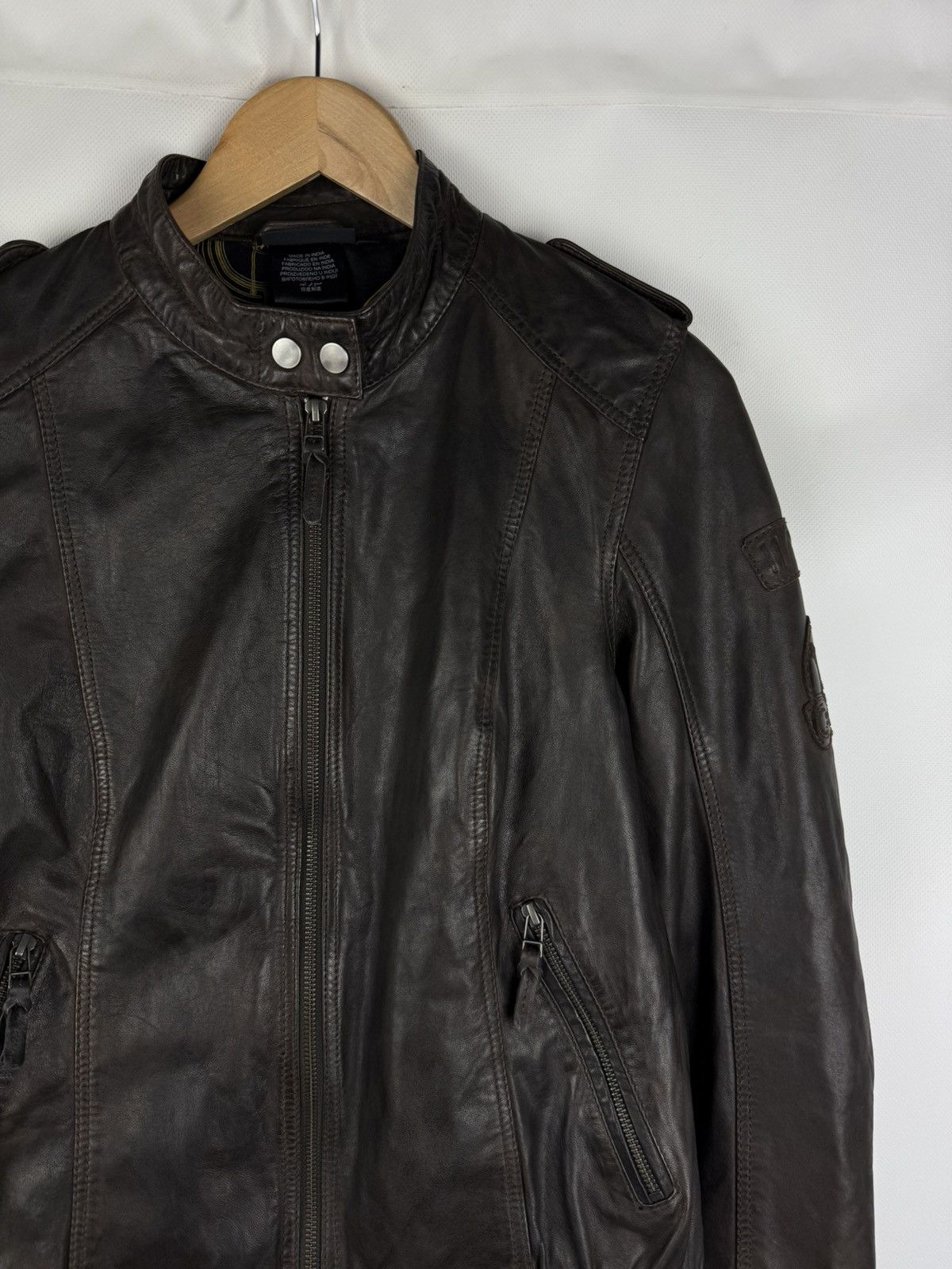 BMW BMW Motorrad Ladies Lamb Leather Motorcycle Jacket Size M Size M / US 6-8 / IT 42-44 - 5 Thumbnail