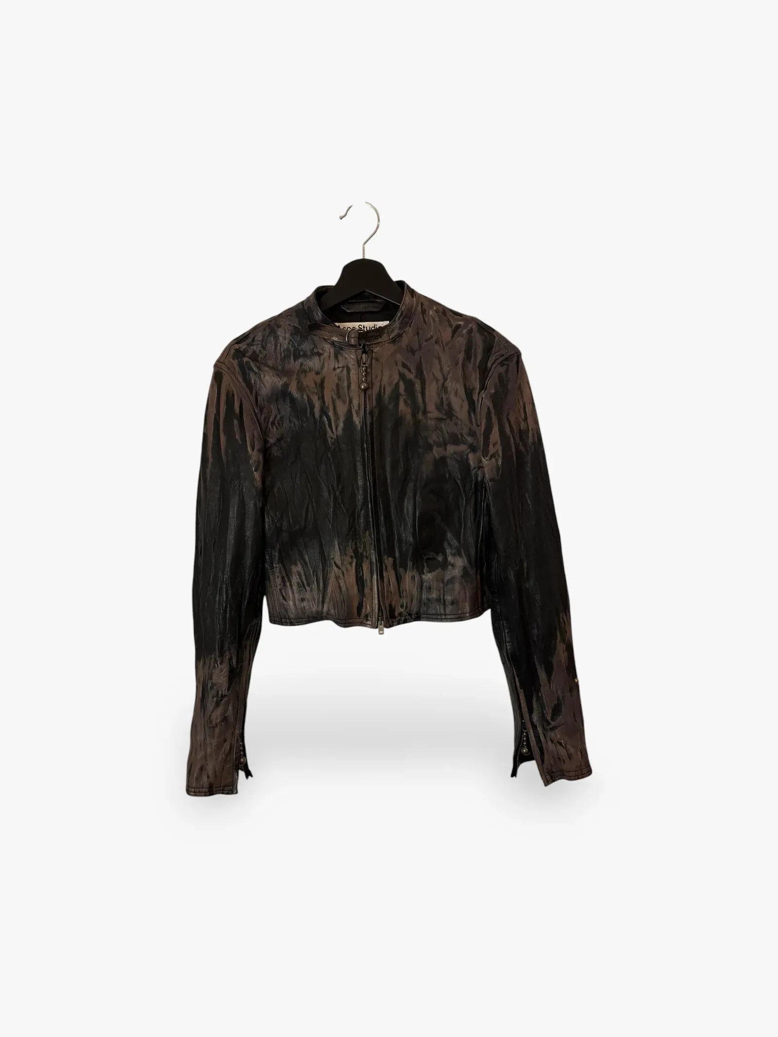 Acne Studios Acne Studios Leather Jacket Size XS / US 0-2 / IT 36-38 - 1 Thumbnail