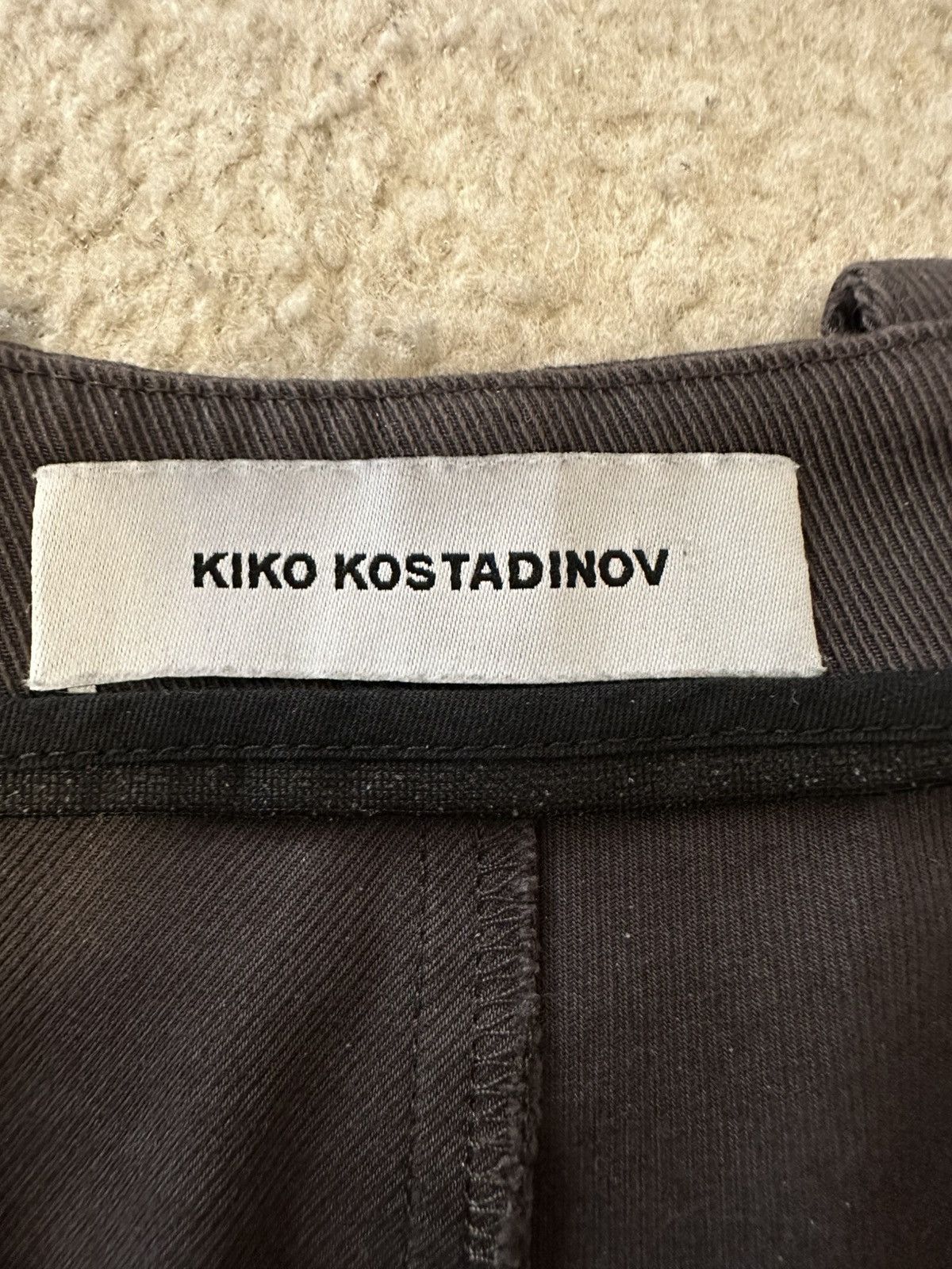 Kiko Kostadinov Kiko KK 05 Shadow Grey Franz Trousers Size US 32 / EU 48 - 11 Thumbnail