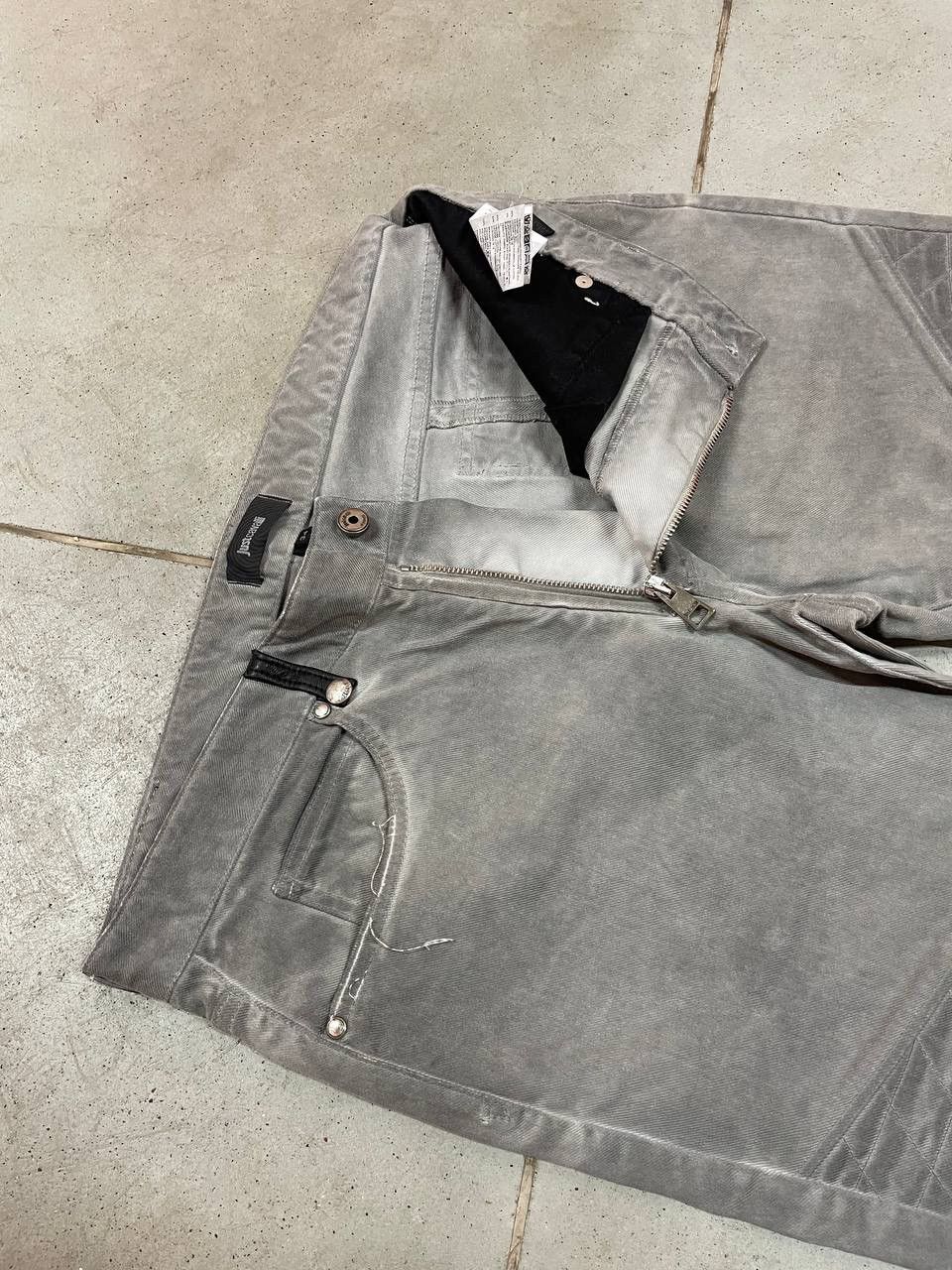 Roberto Cavalli Vintage Just Cavalli Biker Pants Size US 34 / EU 50 - 7 Thumbnail