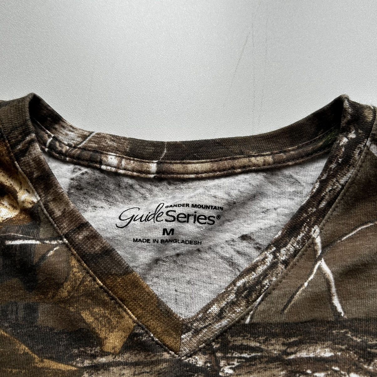Realtree Vintage 2000s Real Tree Camouflage V Neck Long Sleeve Medium Size M / US 6-8 / IT 42-44 - 3 Thumbnail