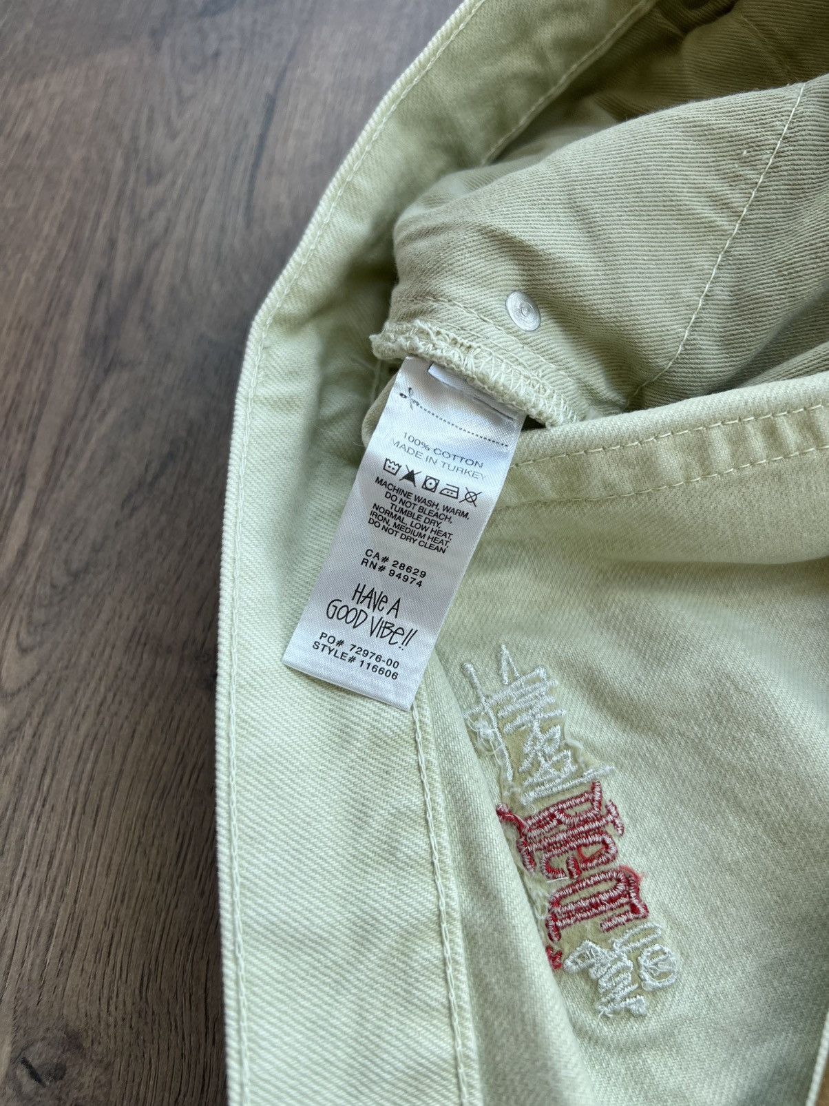 Stussy Stussy Denim Big Ol Jean “Cream” 34 Size US 34 / EU 50 - 9 Thumbnail