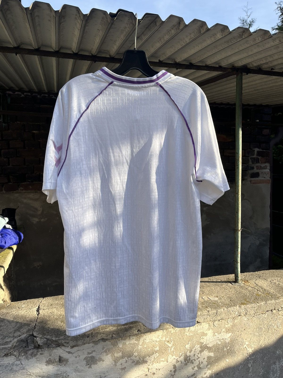 Hummel Vintage Rare Real Madrid Hummel jersey 1990-92 home bloke Size US XL / EU 56 / 4 - 2 Thumbnail