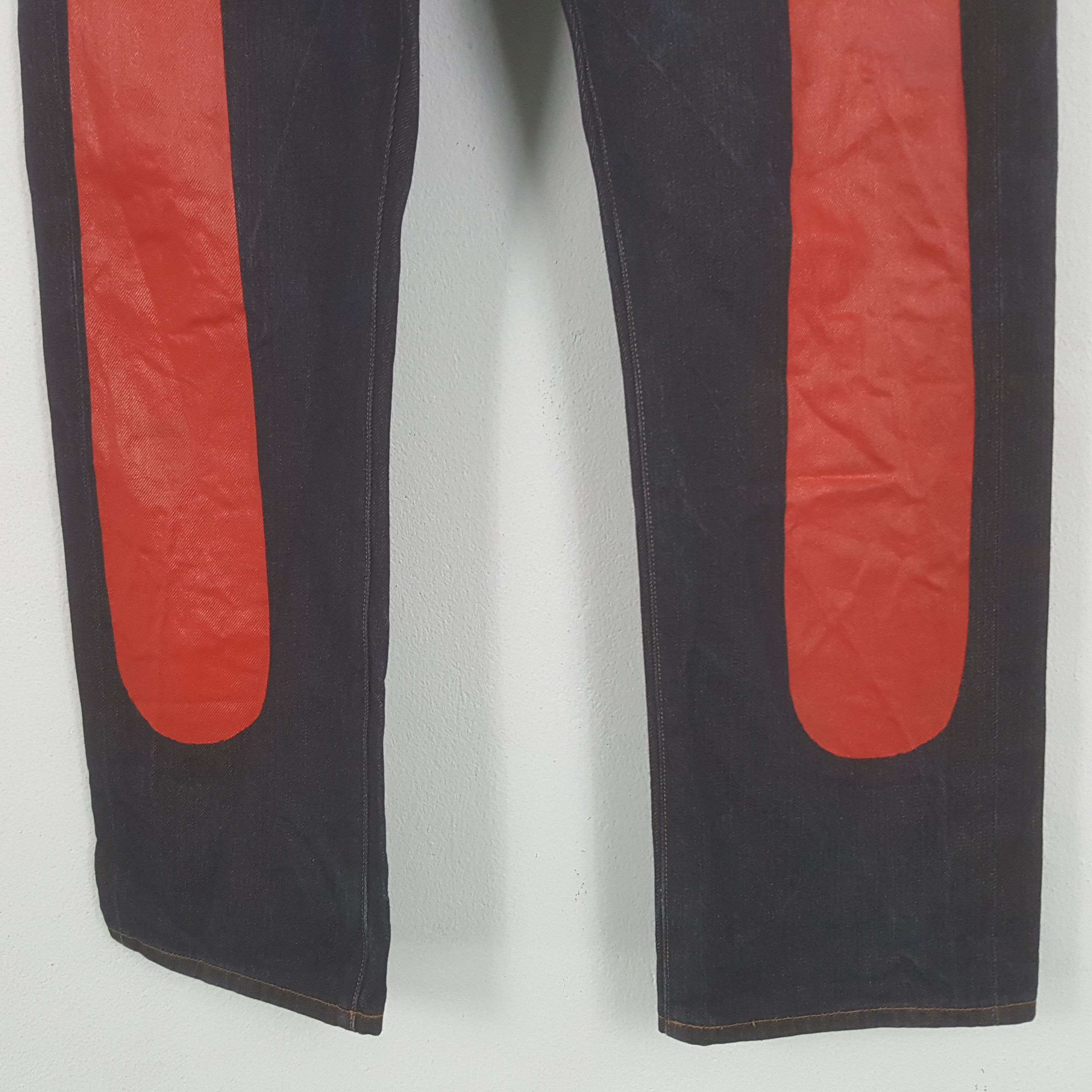 Evisu × Japanese Brand × Vintage Vintage Evisu Japanese Brand Daicock Custom Art Denim Jeans Size US 33 - 3 Thumbnail