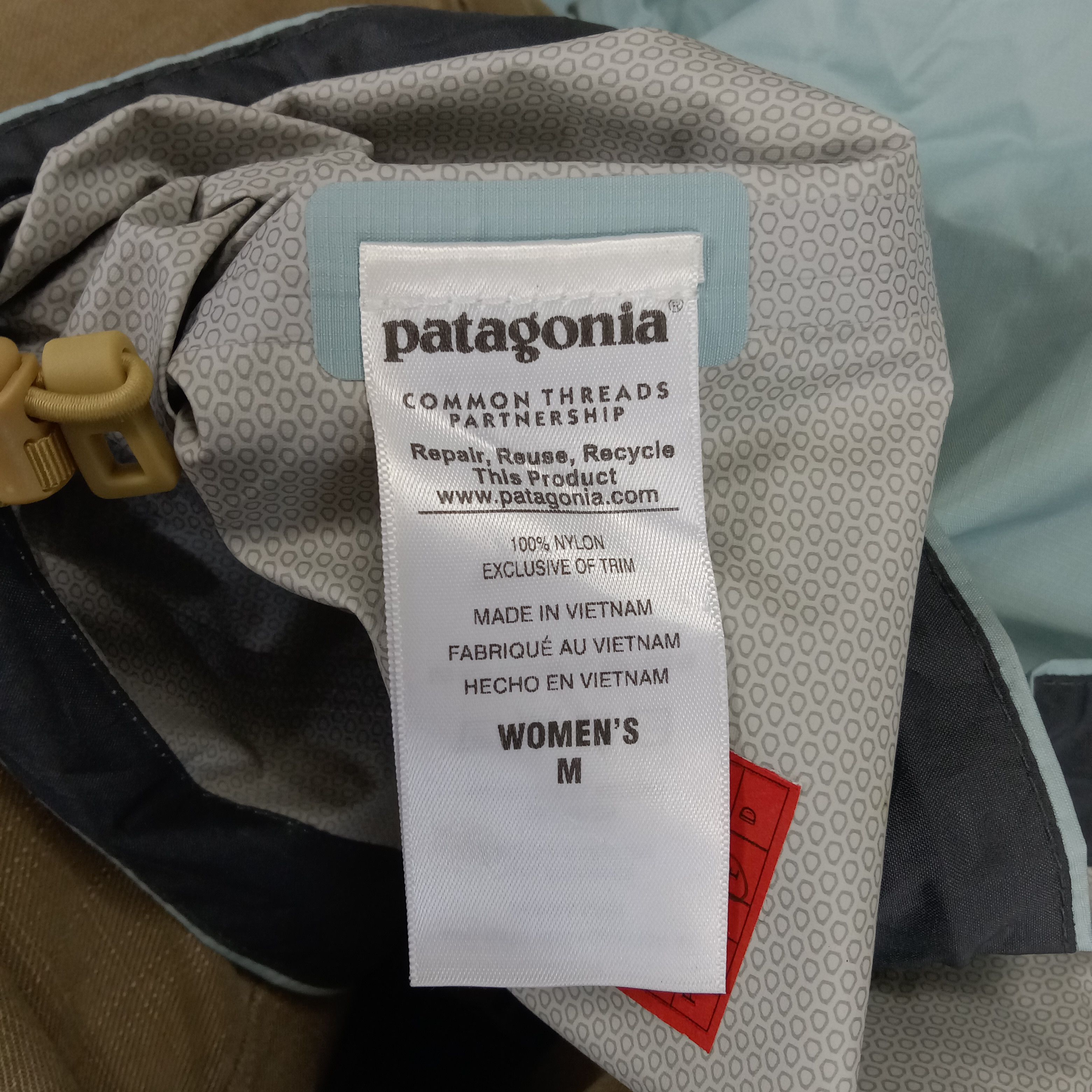 Patagonia × Vintage Patagonia Outdoor Activity Windbreaker Jacket Size M / US 6-8 / IT 42-44 - 13 Thumbnail