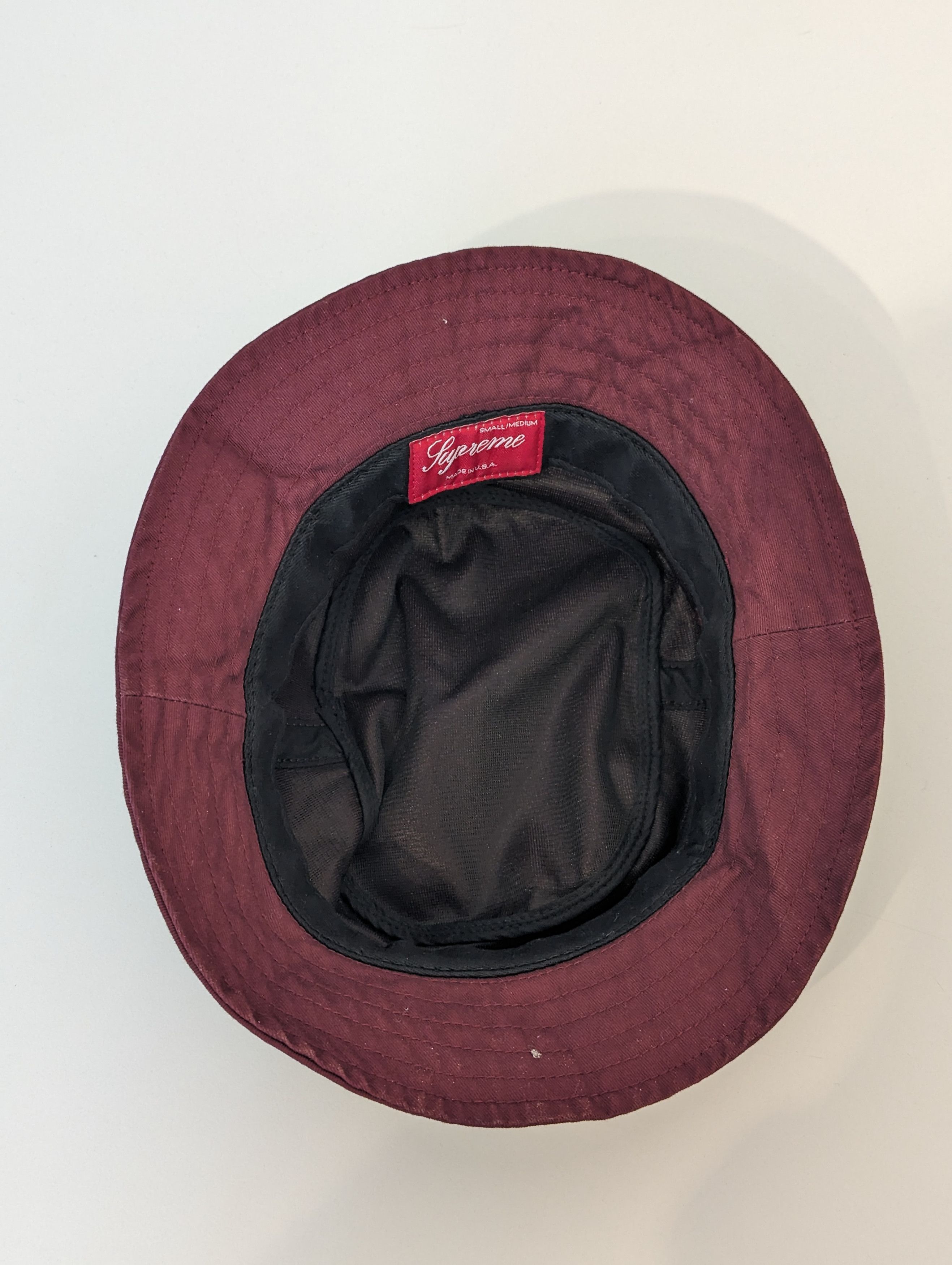Supreme Supreme x World Famous University Crusher Bucket Hat Size ONE SIZE - 7 Thumbnail