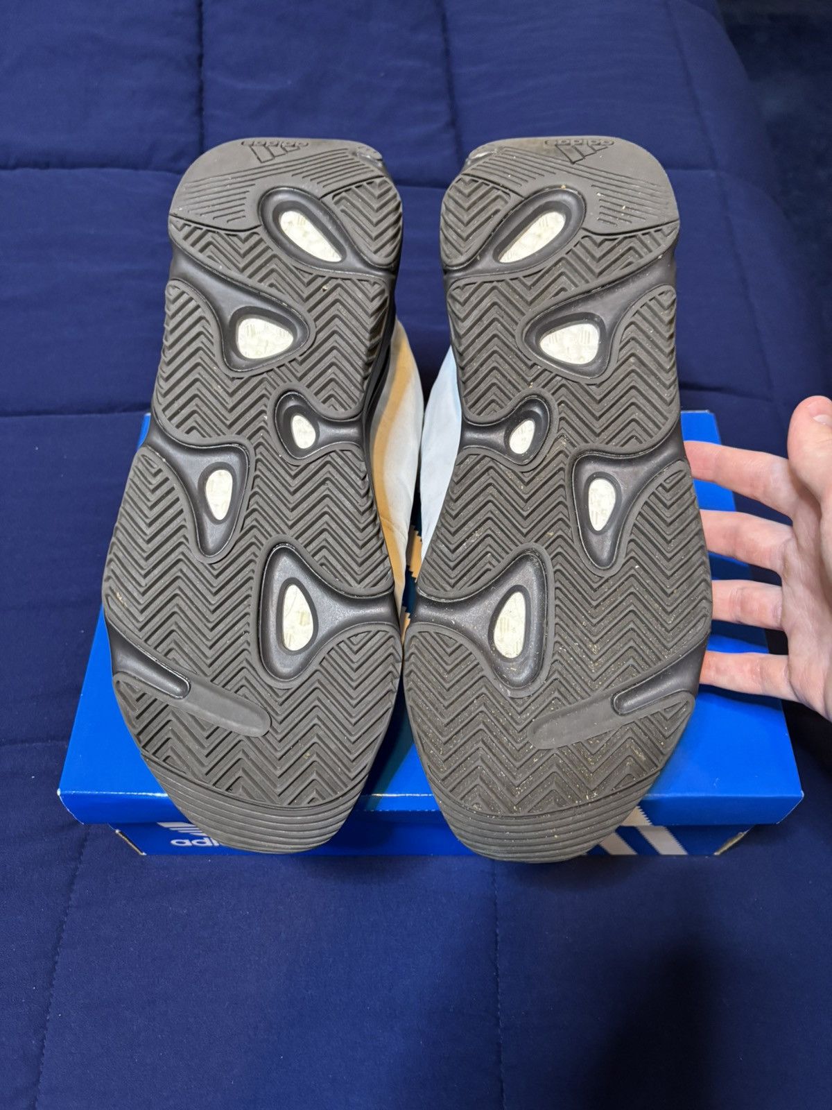 Adidas Adidas Yeezy Boost 700 MNVN Blue Tint 2021 Size 13 Size US 13 / EU 46 - 6 Thumbnail