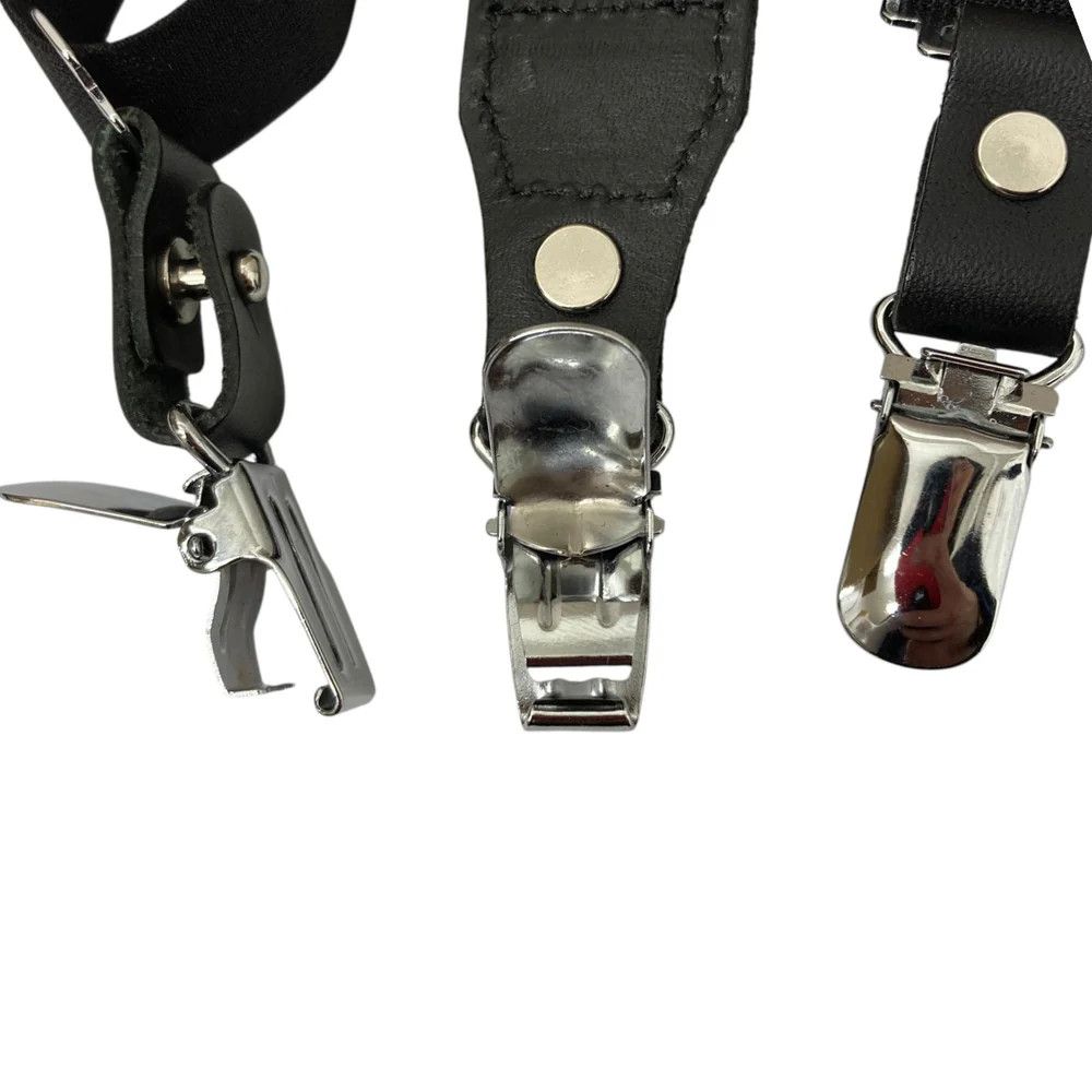 Yohji Yamamoto Yohji Yamamoto for men black/Suspenders Size ONE SIZE - 5 Thumbnail
