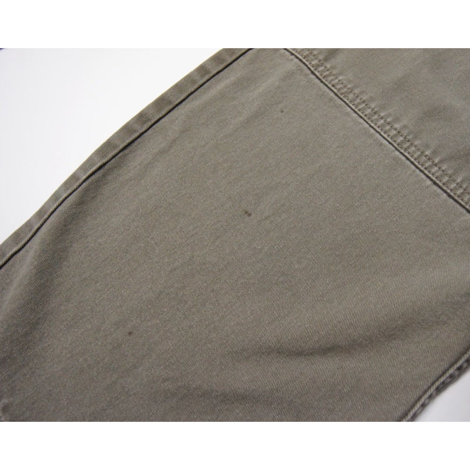 Lands' End VINTAGE Lands' End Pants Women 20 Green Belted Outdoor 32x30 Khakis Casual Travel Women Size 42" / US 20 - 5 Thumbnail
