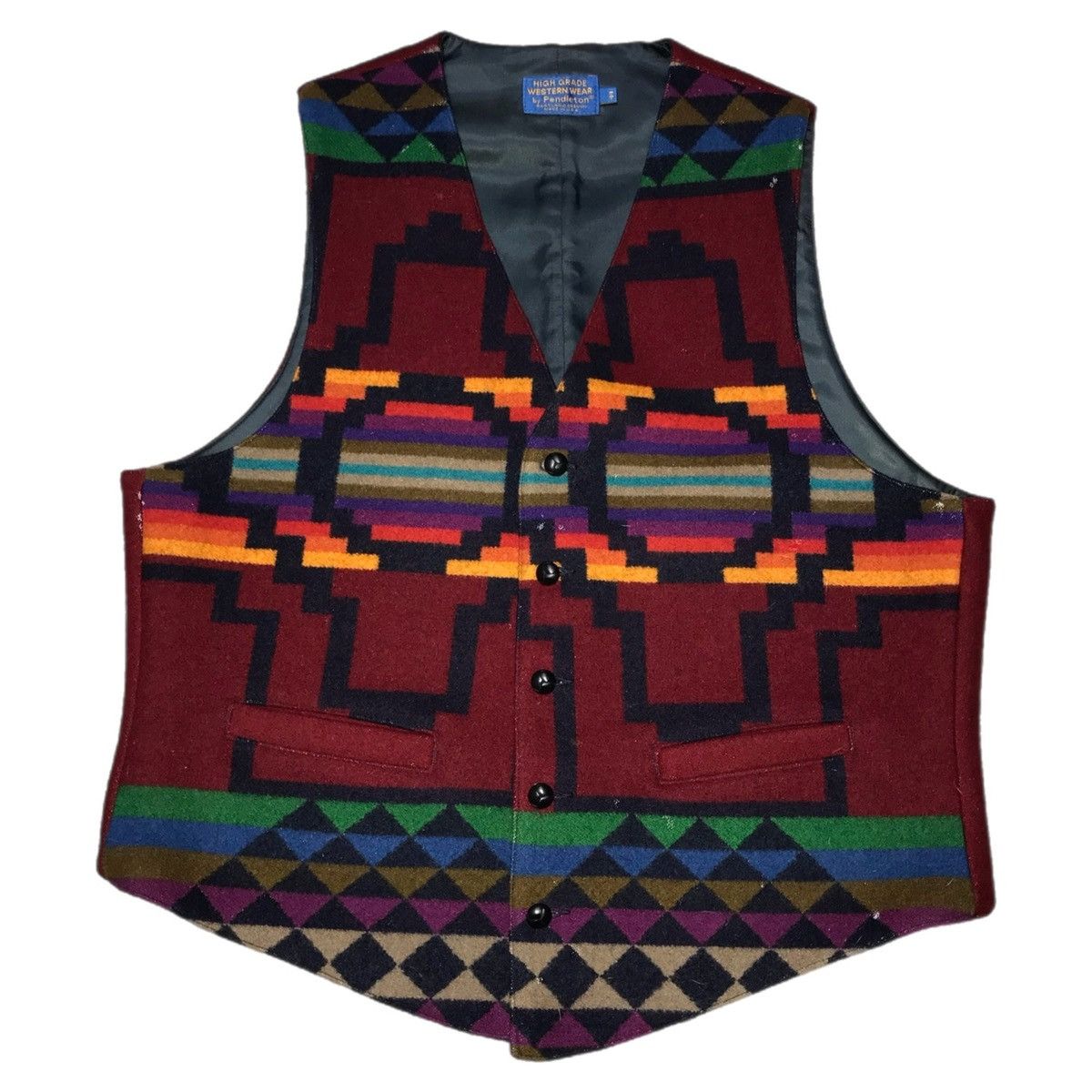 Pendleton × Vintage Pendleton High Grade Western Wear Vintage vest Size US M / EU 48-50 / 2 - 1 Thumbnail