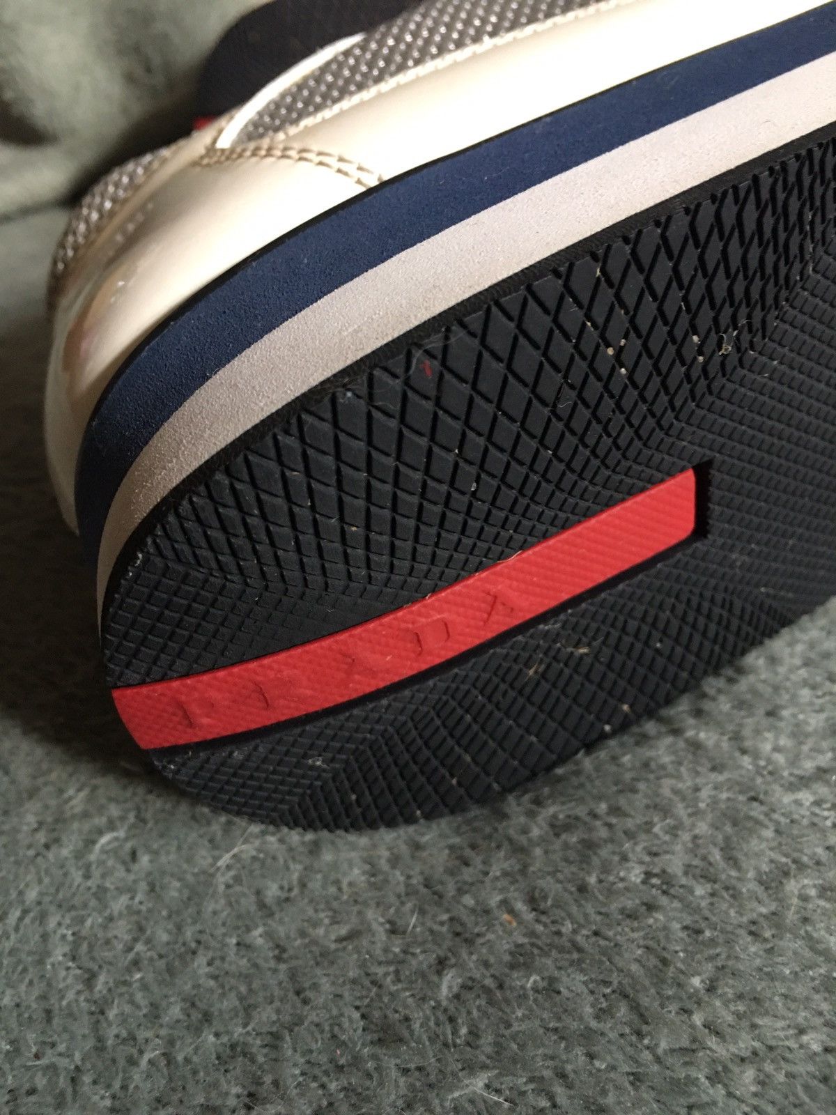 Prada PRADA American Cup Double Sole Patent Leather Sneakers EU 38 Size US 8 / IT 38 - 12 Thumbnail