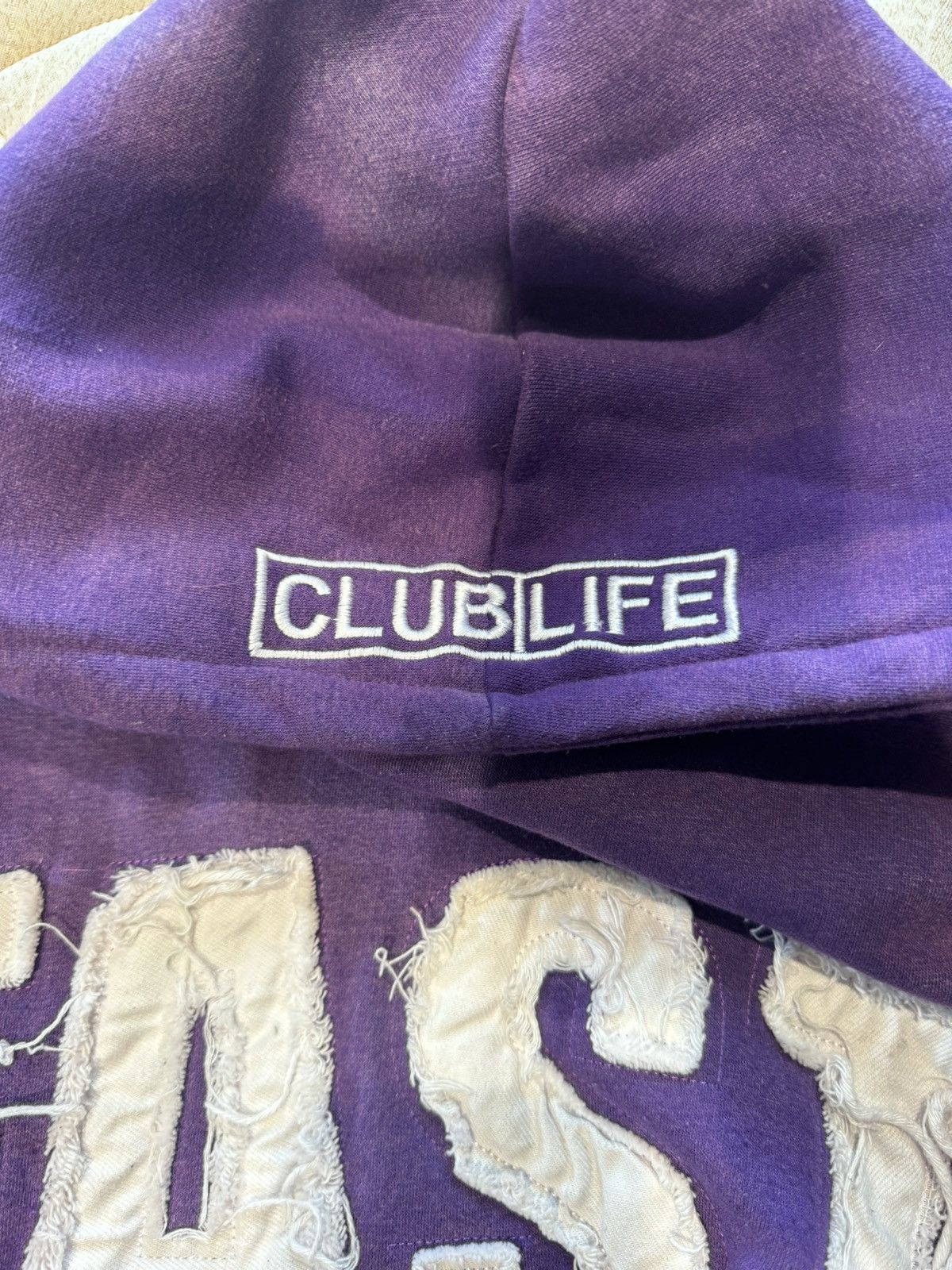 Designer FAST LIFE reversible cropped hoodie Size US M / EU 48-50 / 2 - 5 Thumbnail