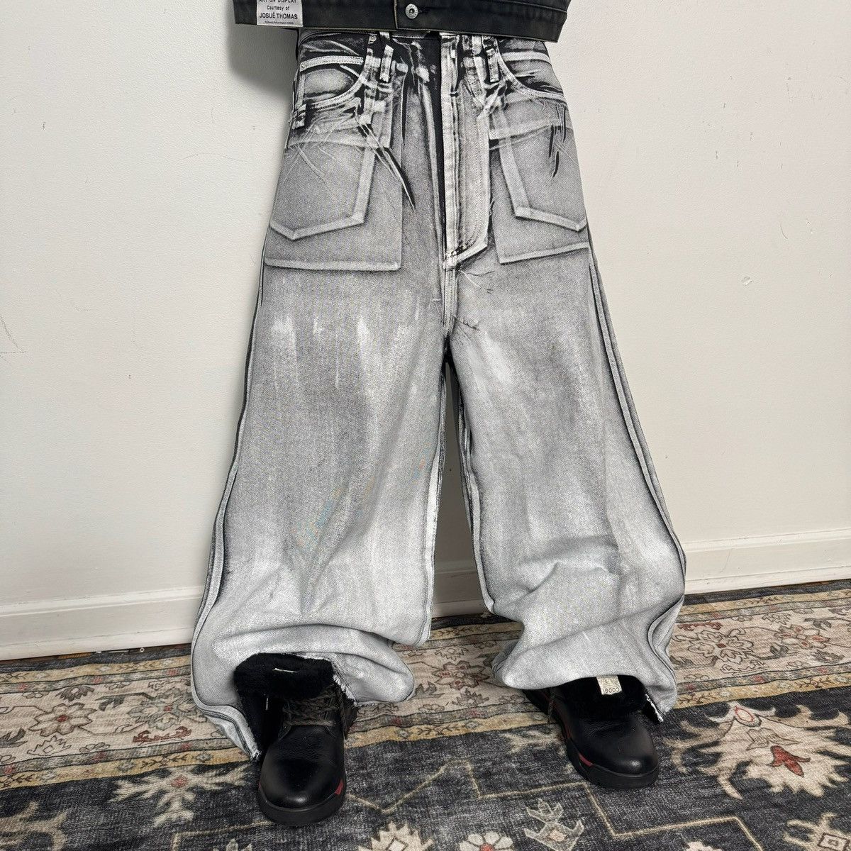 LUU DAN LUU DAN radiation dumpster denim jeans size 32 Size US 32 / EU 48 - 7 Thumbnail