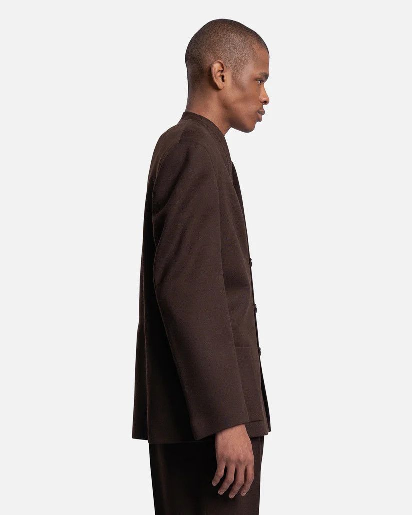 Maison Margiela o1y1124 Cardigan Style Jacket in Brown Size US XS / EU 42 / 0 - 2 Thumbnail