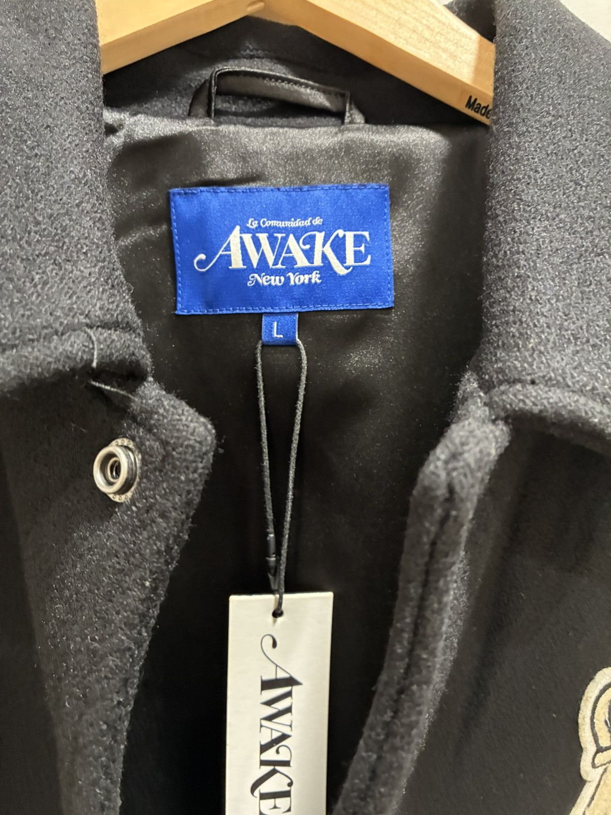 Awake NY Awake NY Royal Crown Varsity Jacket Size US L / EU 52-54 / 3 - 5 Thumbnail