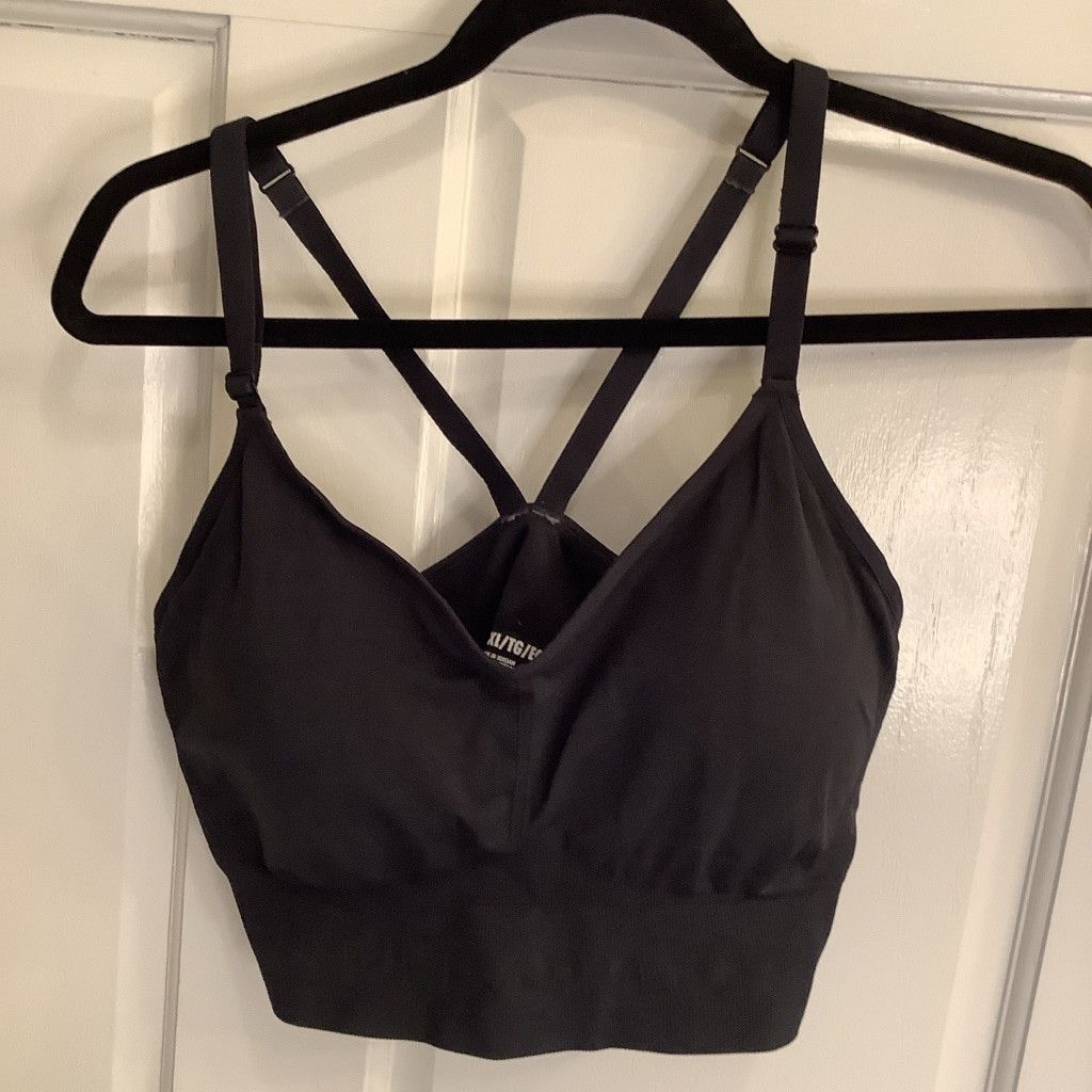 Under Armour Women's Under Armour Sports Bra XL Black Size ONE SIZE - 7 Thumbnail