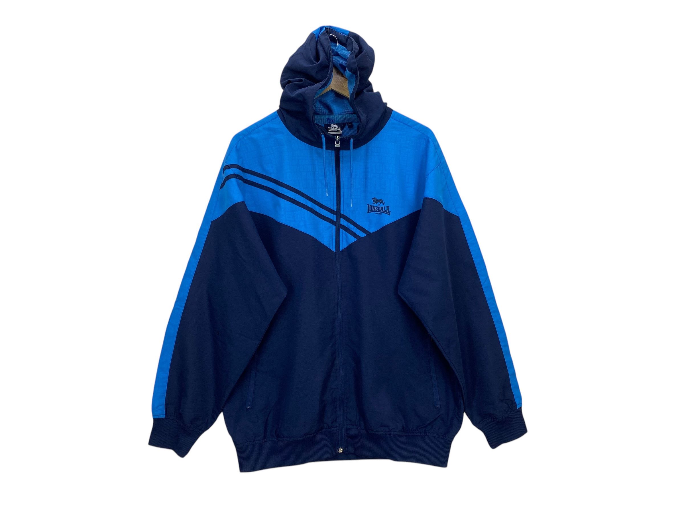 Lonsdale Vintage Londsdale Track Jacket Retro Sportswear Zip-Up Size US L / EU 52-54 / 3 - 1 Thumbnail