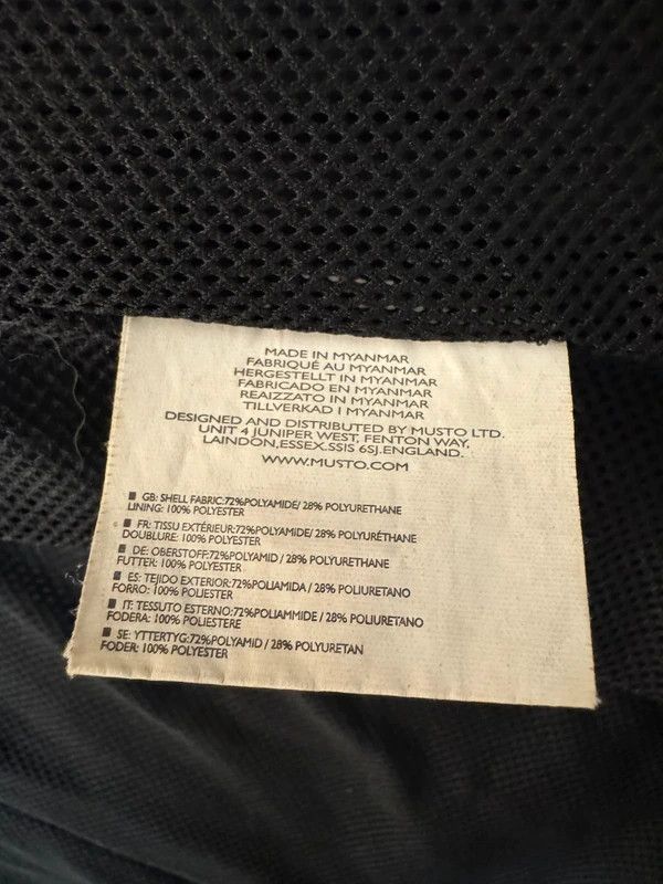 Musto Musto Sardinia BR1 Sailing Yachting Jacket Waterproof 16 XL Size XL / US 12-14 / IT 48-50 - 14 Thumbnail