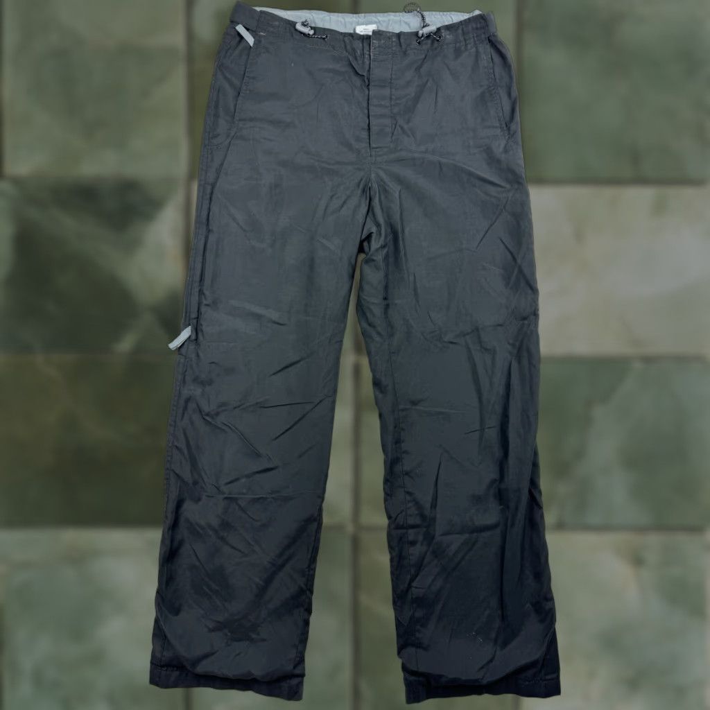Old Navy Vintage Old Navy Track Pants Adult Medium Black Y2K Baggy Grunge Hipster Punk Size US 31 - 1 Thumbnail