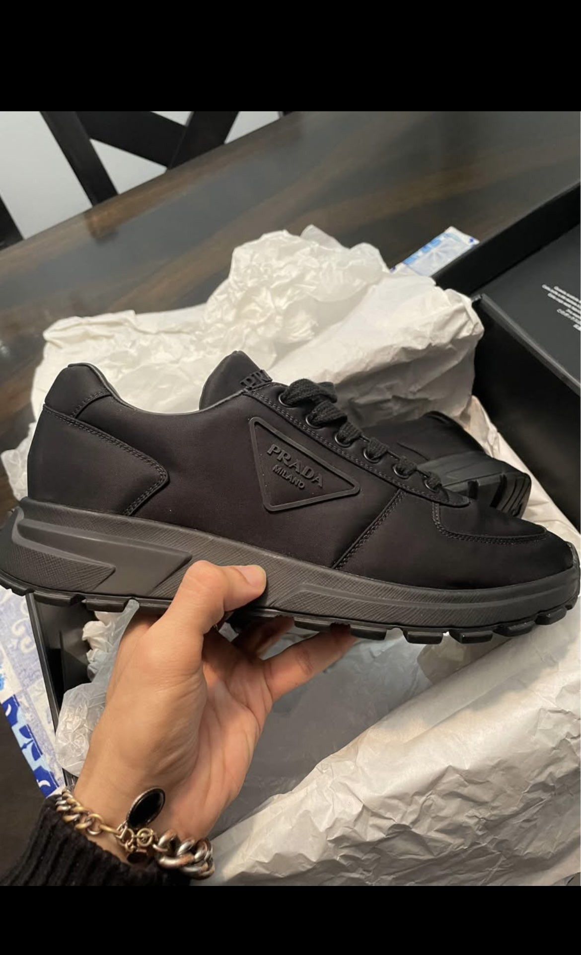 Prada Prada PRAX 01 Lace-Up Sneakers Size US 8 / EU 41 - 1 Thumbnail