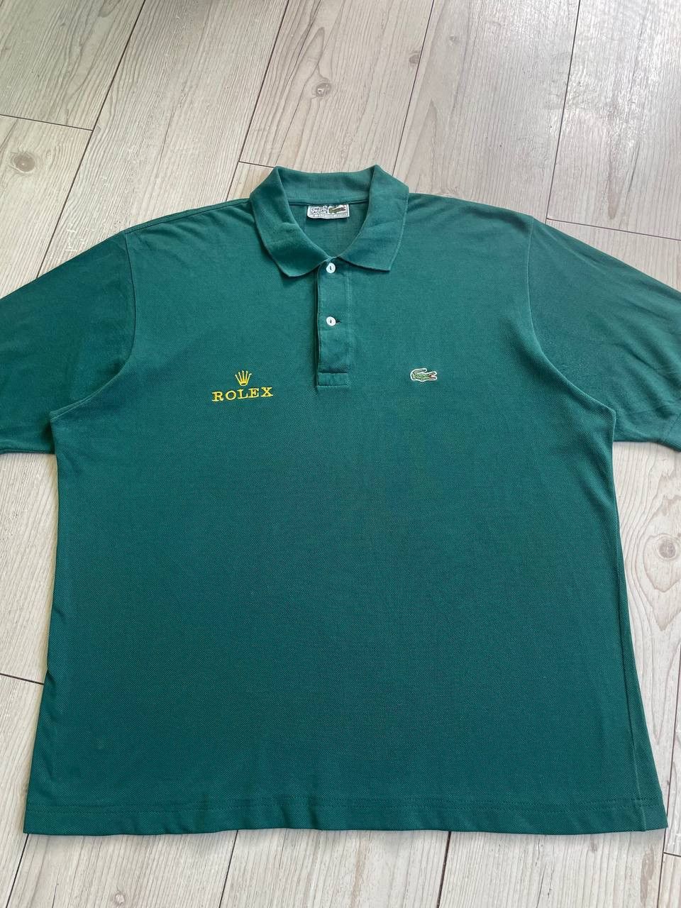 Lacoste Vintage Lacoste x Rolex T-Shirt Authentic Size US L / EU 52-54 / 3 - 7 Thumbnail