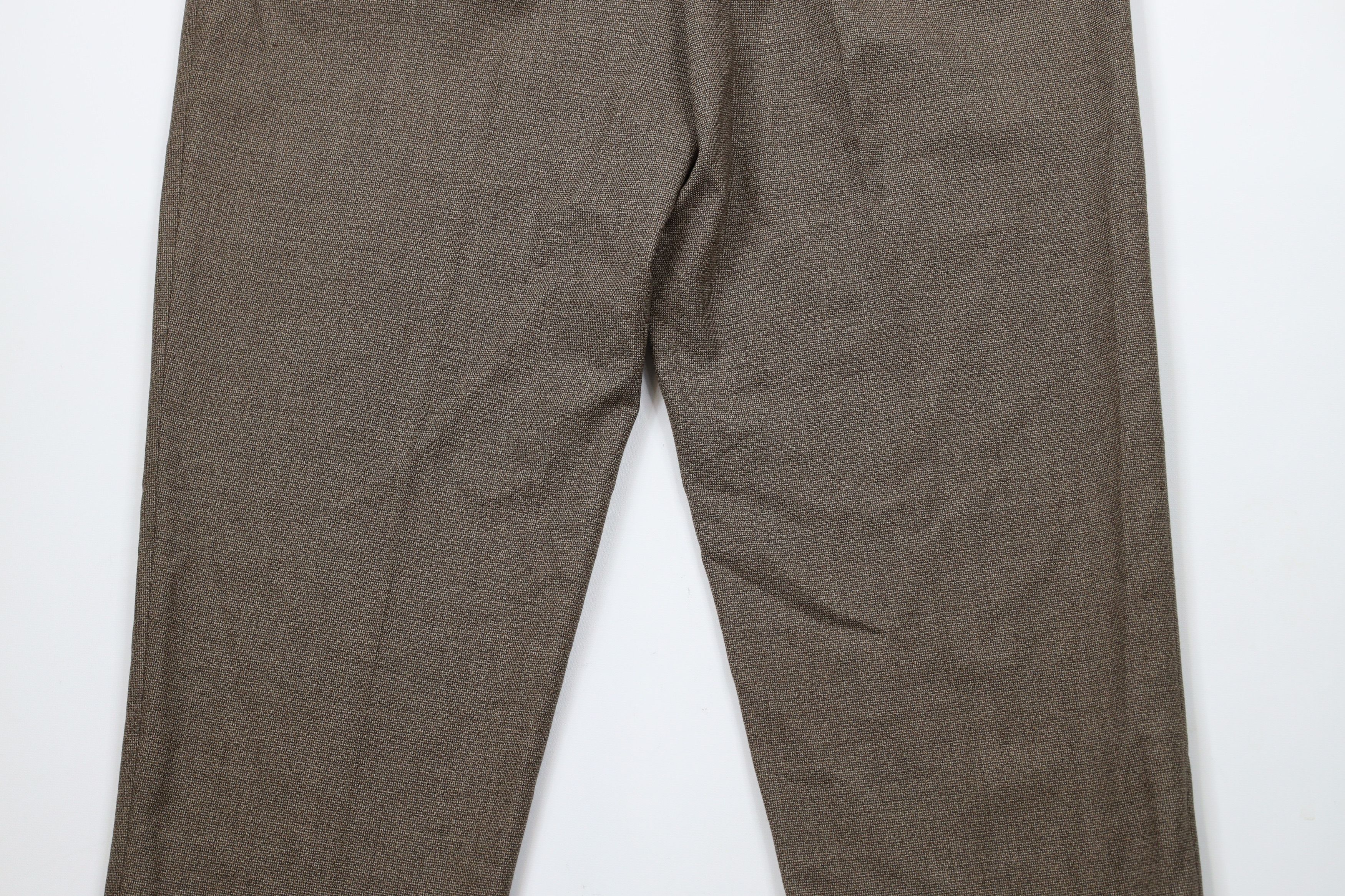 Ermenegildo Zegna × Vintage Ermenegildo Zegna Superfine Australian Wool Pleated Pants Size 38" / US 16 / IT 52 - 10 Thumbnail