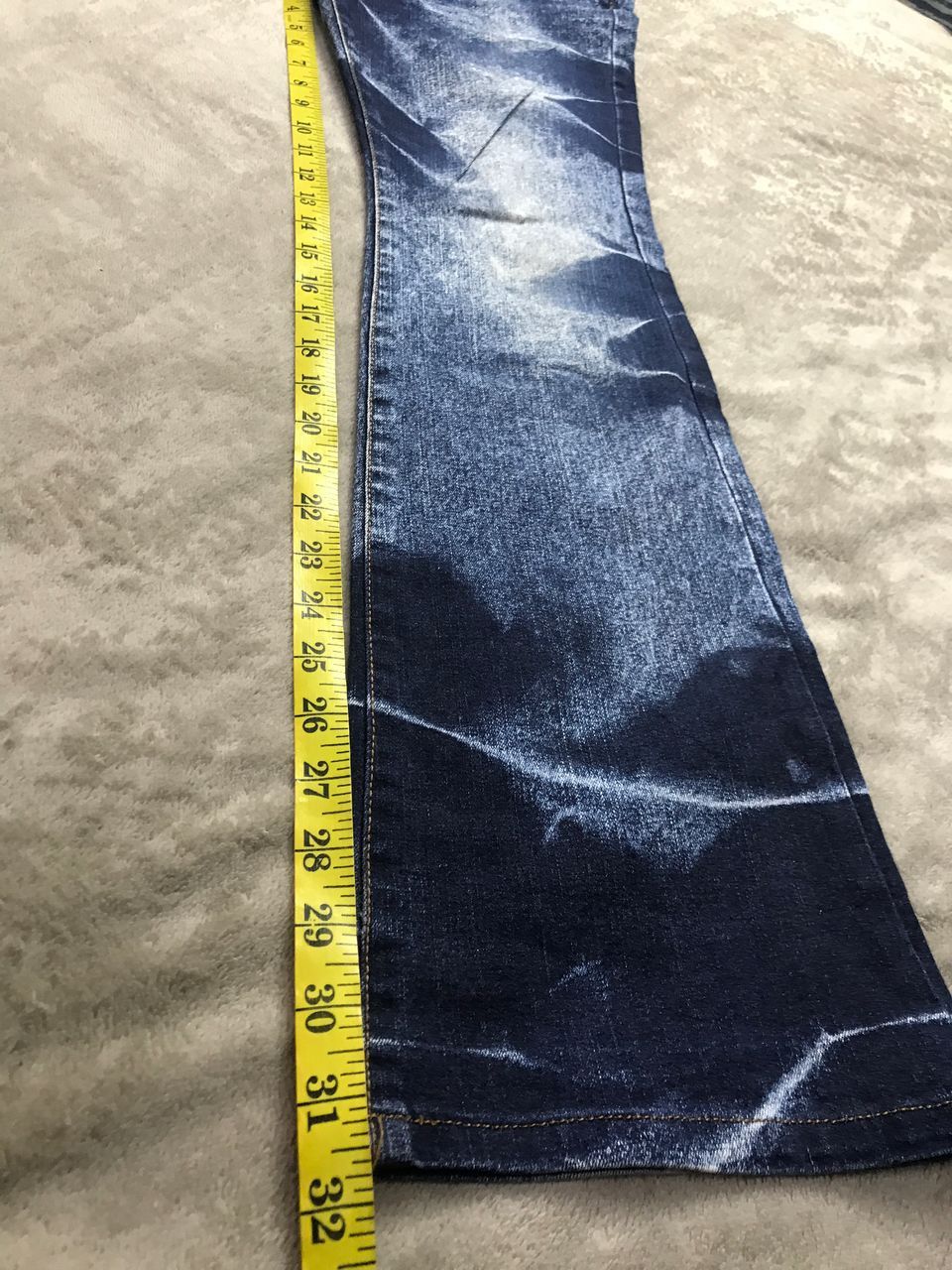 14th Addiction OG Flare Jeans Schlussel Bootcut Denim Size US 33 - 9 Thumbnail