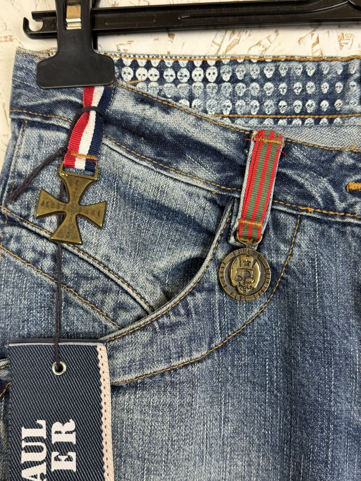Jean Paul Gaultier NWT Vintage Jean Paul Gaultier Sheriff Star Jeans 30/34 Size US 30 / EU 46 - 3 Thumbnail
