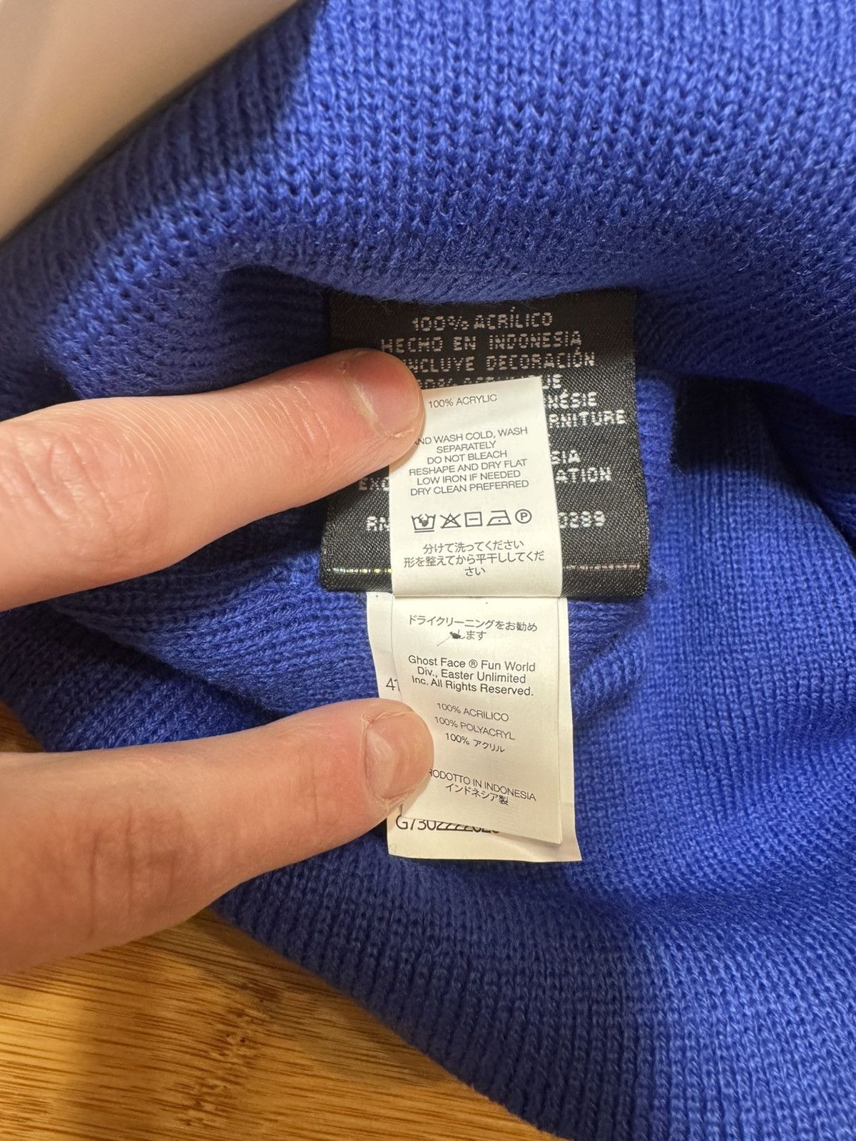 Supreme Supreme Ghostface Beanie Blue Size ONE SIZE - 6 Thumbnail